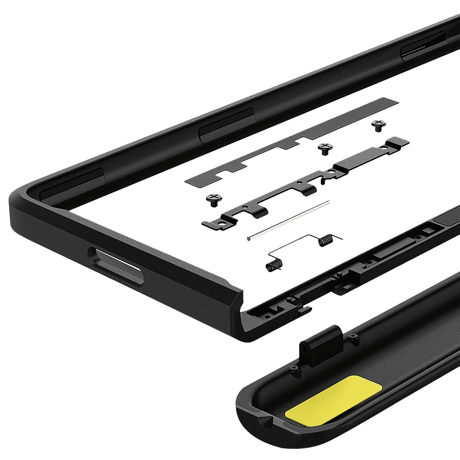 spigen Slim Armor Pro TPU & Polycarbonate Back Cover for SAMSUNG Galaxy Z Fold 2 (Wireless Charging Compatible, Black)_18