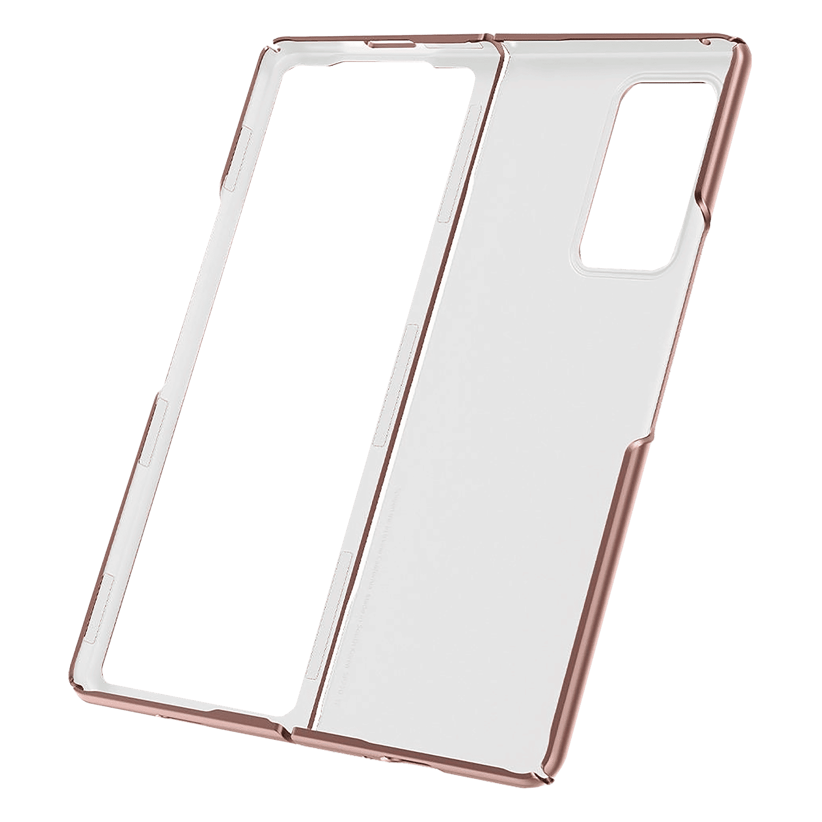 spigen Thin Fit Polycarbonate Back Cover for SAMSUNG Galaxy Z Fold 2 (Wireless Charging Compatible, Bronze)_8