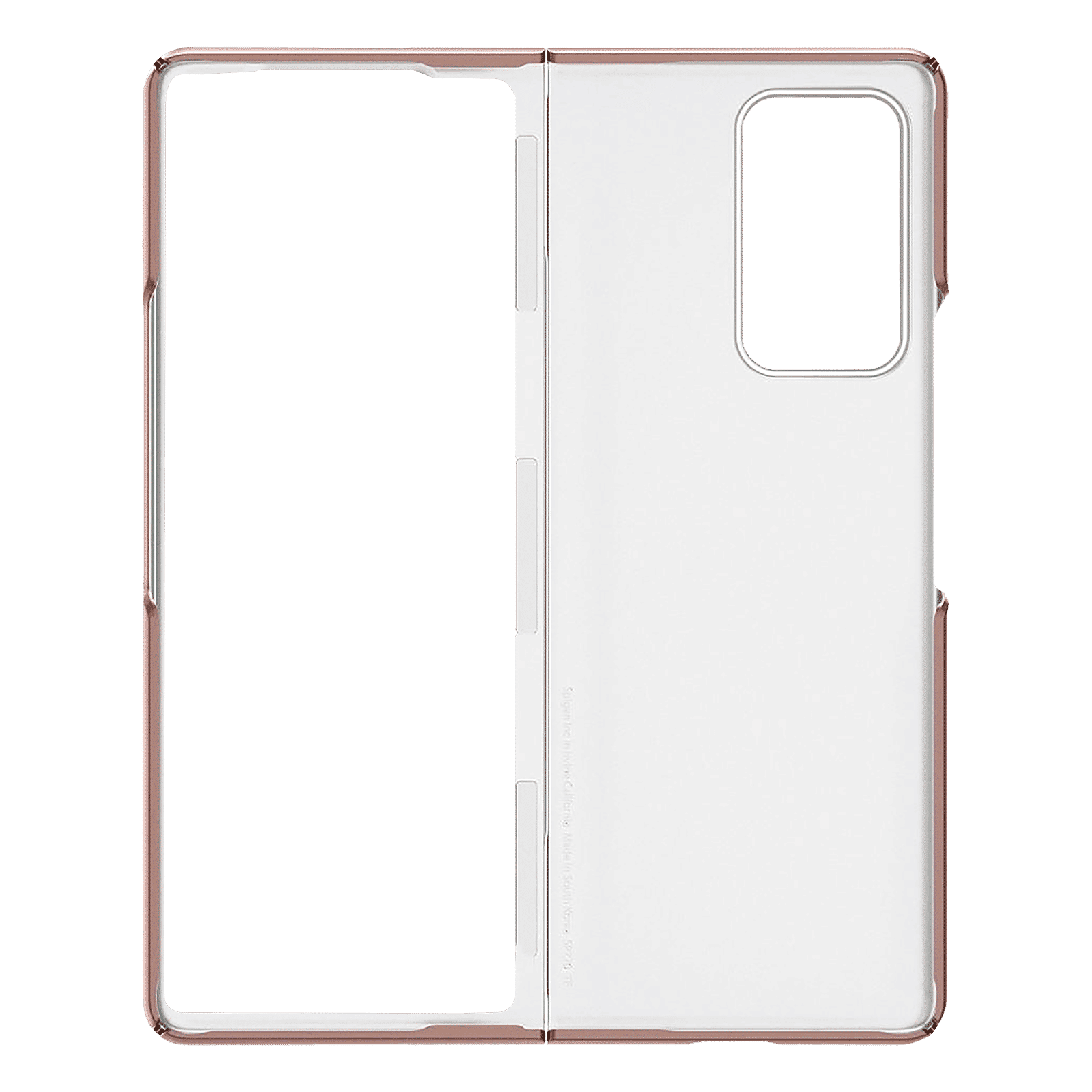 spigen Thin Fit Polycarbonate Back Cover for SAMSUNG Galaxy Z Fold 2 (Wireless Charging Compatible, Bronze)_5
