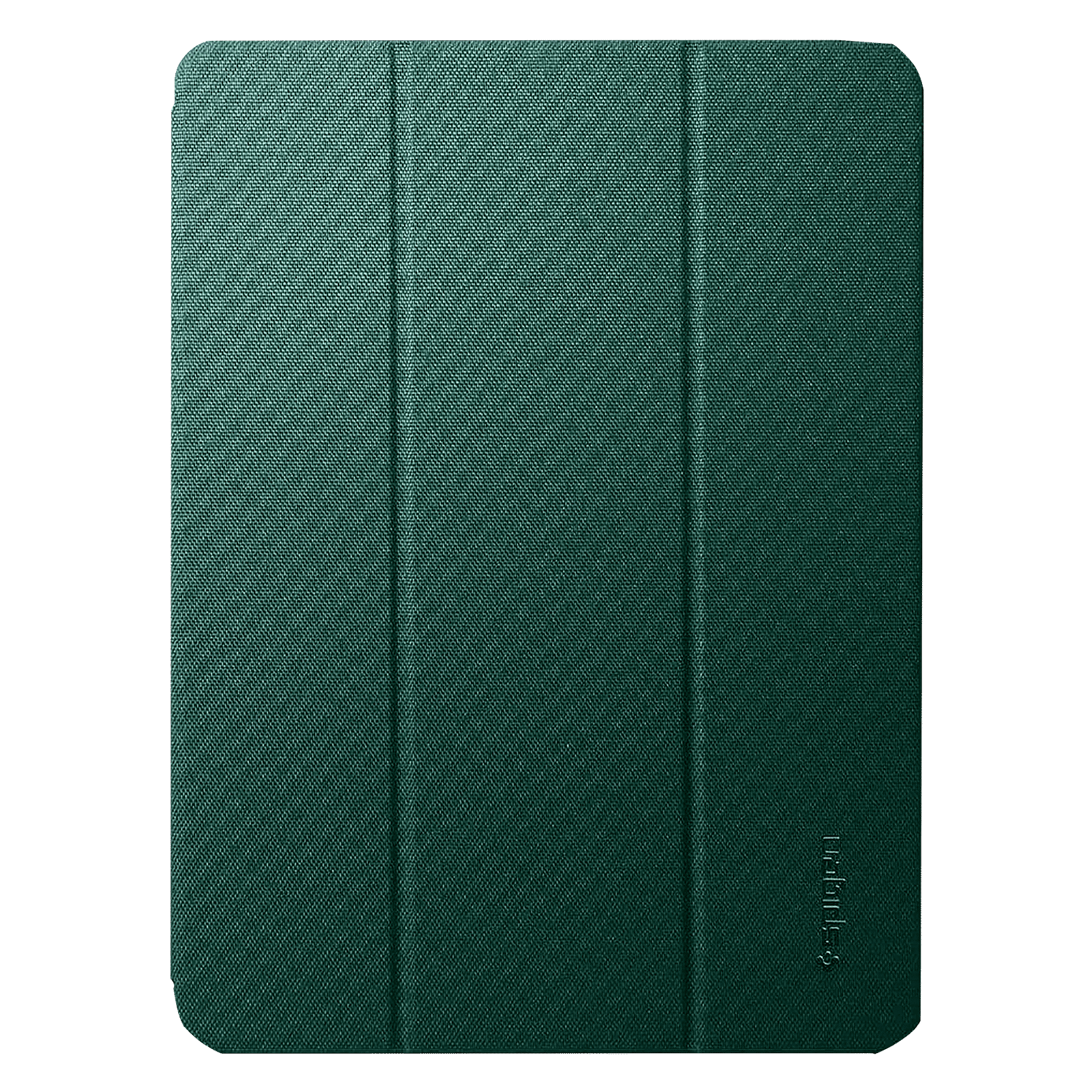 spigen Urban Fit TPU & Fabric Flip Cover For Apple iPad 10.2 Inch (Magnetic Closure, Midnight Green)_7