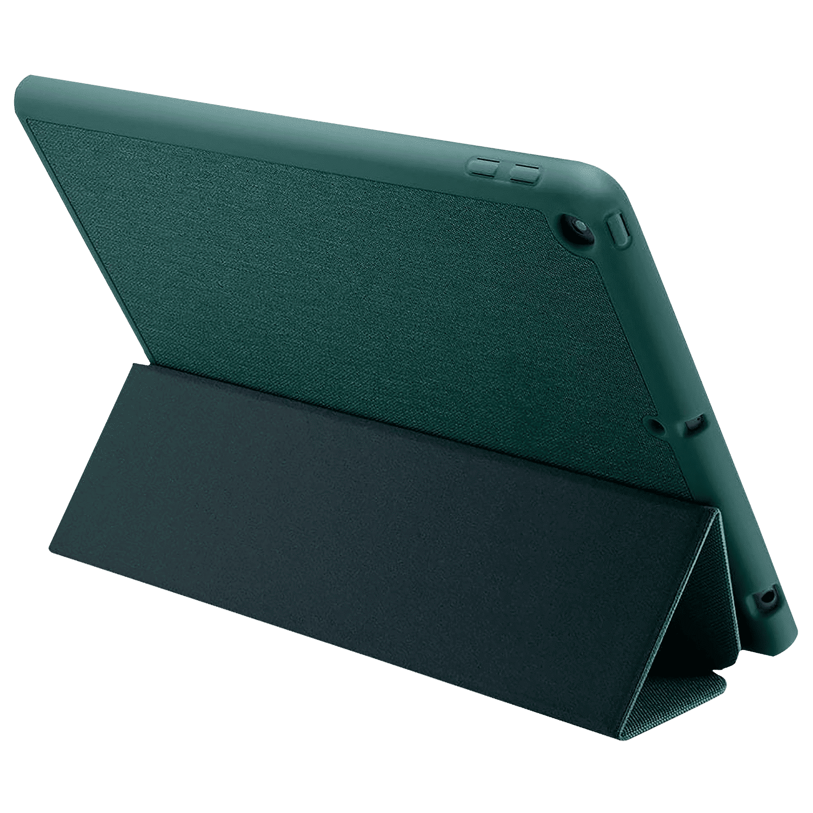 spigen Urban Fit TPU & Fabric Flip Cover For Apple iPad 10.2 Inch (Magnetic Closure, Midnight Green)_8