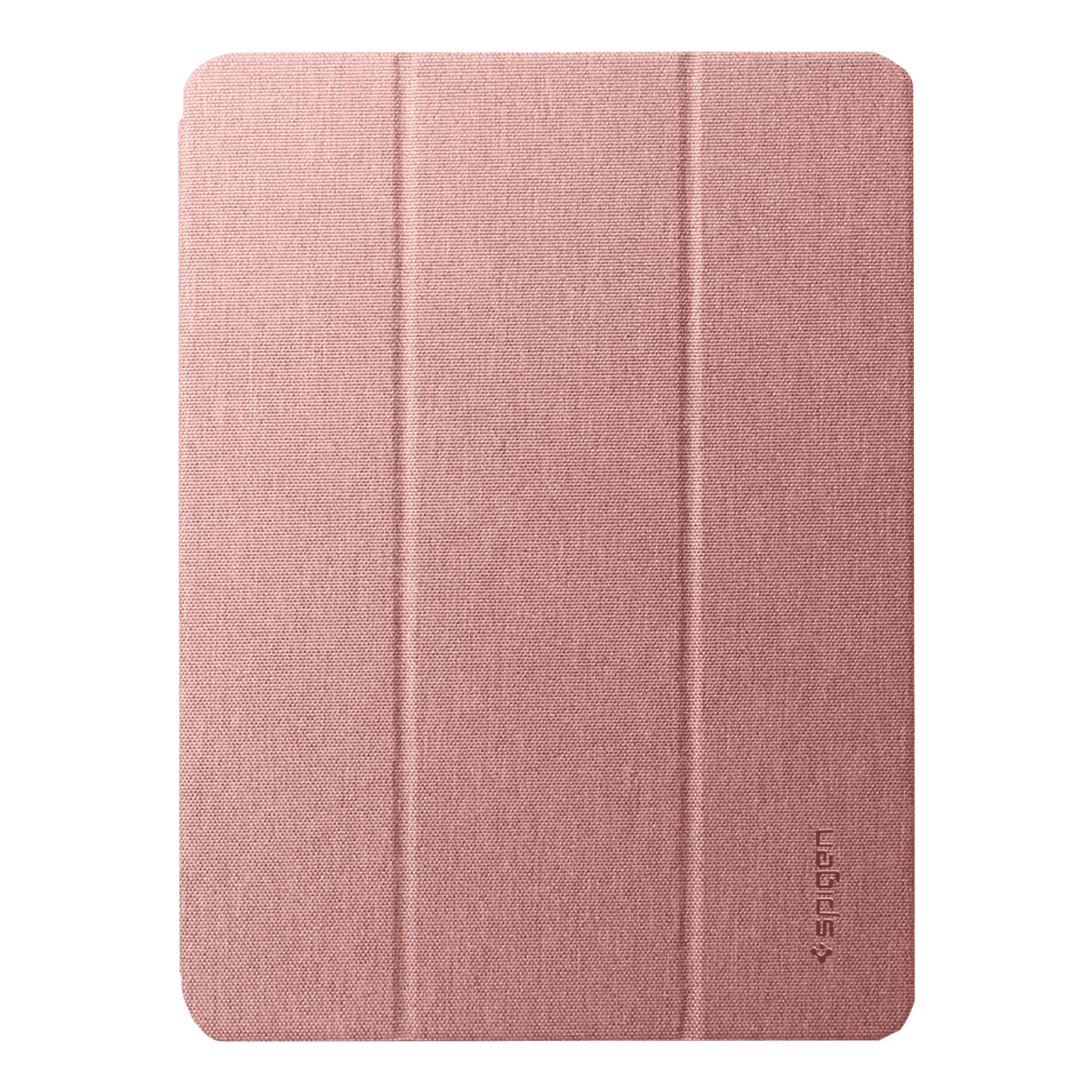 spigen Urban Fit TPU & Fabric Flip Cover For Apple iPad 10.2 Inch (Magnetic Closure, Rose Gold)_5