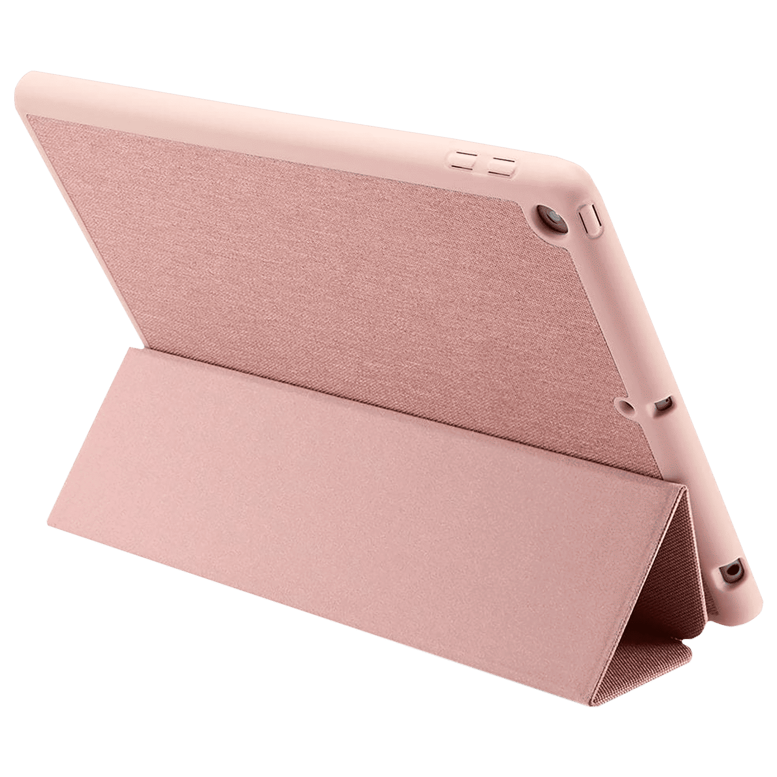 spigen Urban Fit TPU & Fabric Flip Cover For Apple iPad 10.2 Inch (Magnetic Closure, Rose Gold)_6
