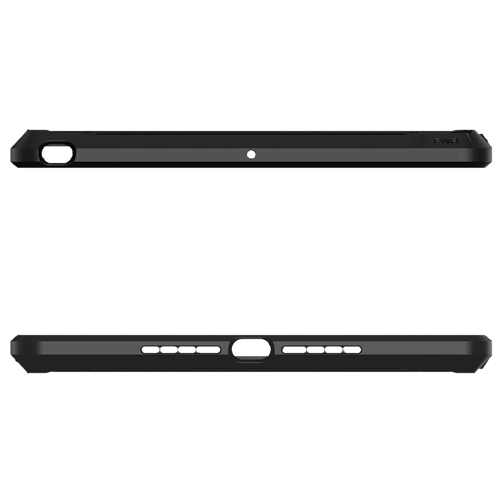 spigen Tough Armor Tech Polycarbonate Back Case with Stand for Apple iPad 10.2 Inch (Air Cushion Technology, Black)_5