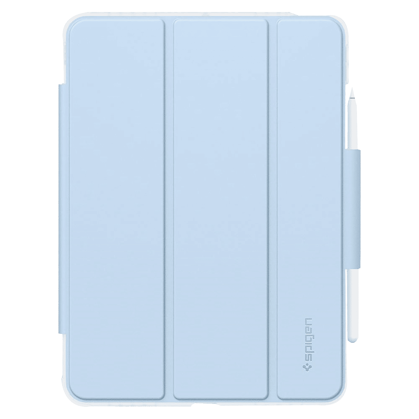 spigen Ultra Hybrid Pro TPU & PC Back Case with Stand For iPad Air 10.9" (2020) (Air Cushion Technology, ACS02698, Sky Blue)_3