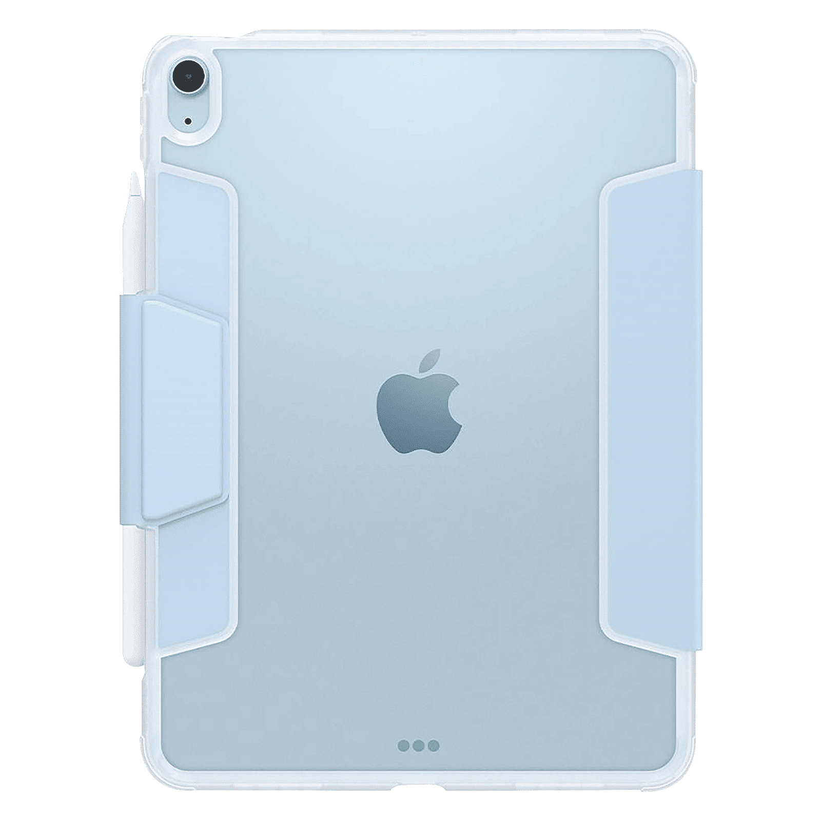 spigen Ultra Hybrid Pro TPU & PC Back Case with Stand For iPad Air 10.9" (2020) (Air Cushion Technology, ACS02698, Sky Blue)_4