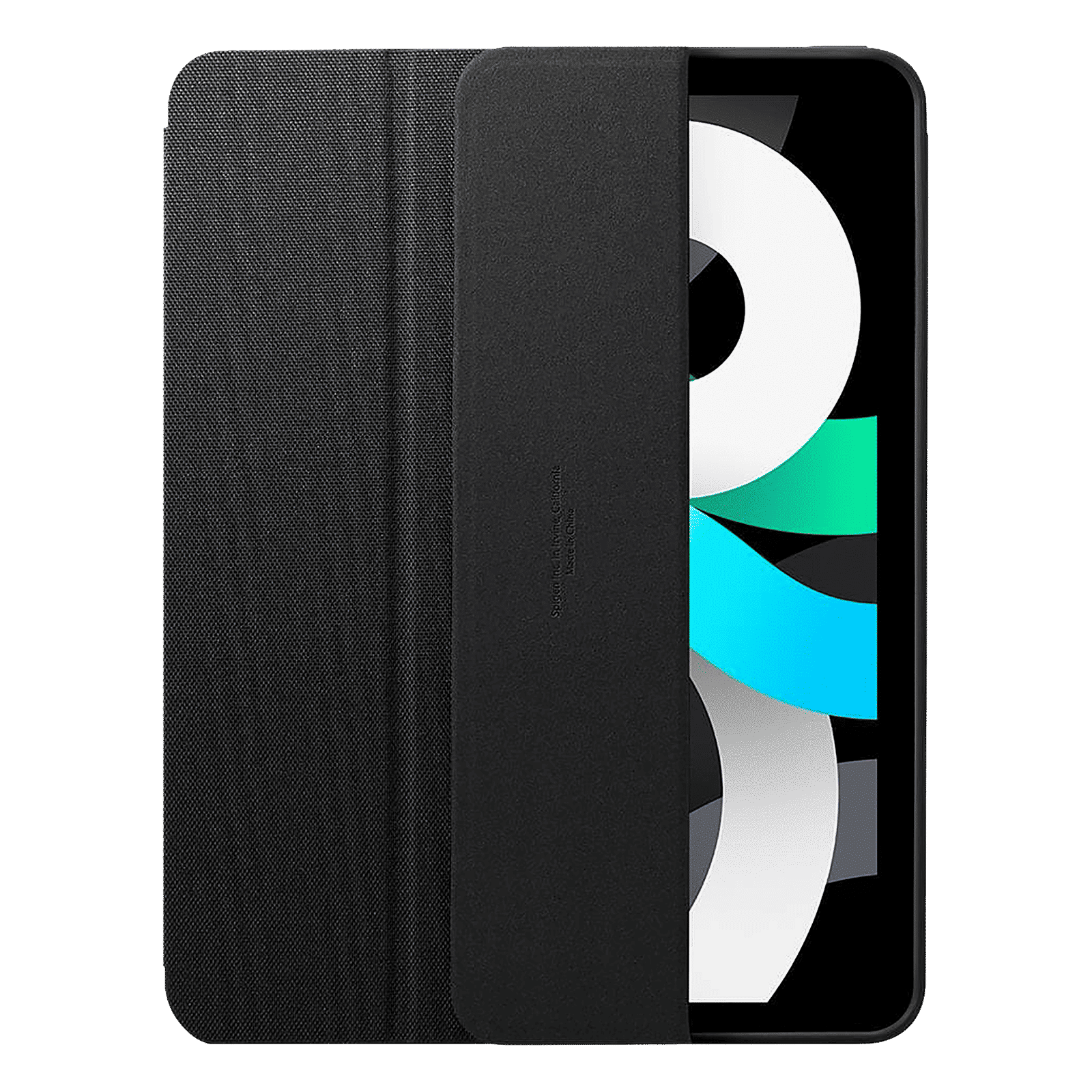 spigen Urban Fit TPU Flip Cover For Apple iPad Air 10.9 Inch (Lightweight, Black)_8