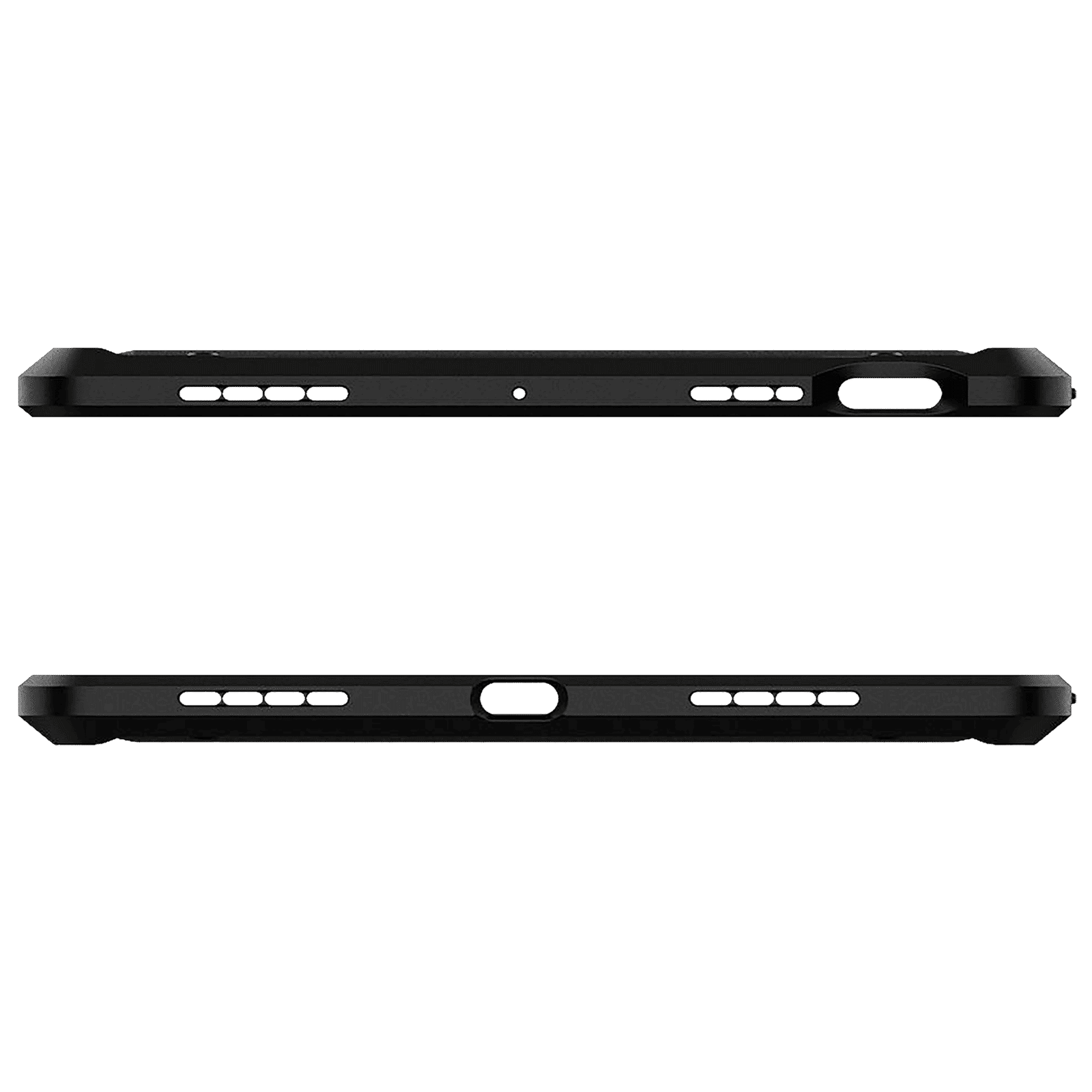 spigen Tough Armor Pro Polycarbonate Back Case with Stand for Apple iPad Air 10.9 Inch with Pen Holder (4th Gen) (Air Cushion Technology, Black)_7