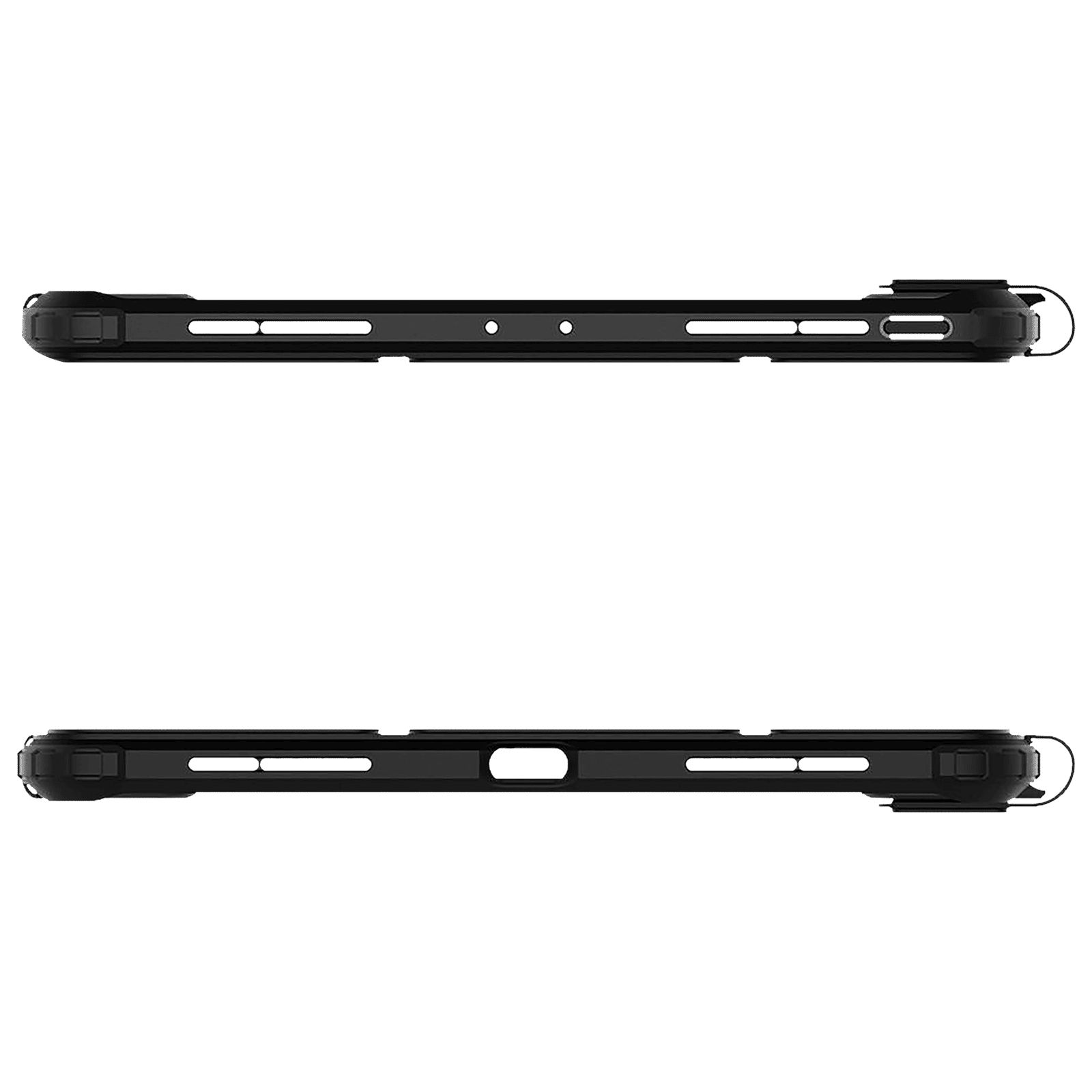 spigen Ultra Hybrid Pro TPU & PC Back Case with Stand For iPad Pro 11" (2021) (Air Cushion Technology, ACS02885, Black)_7