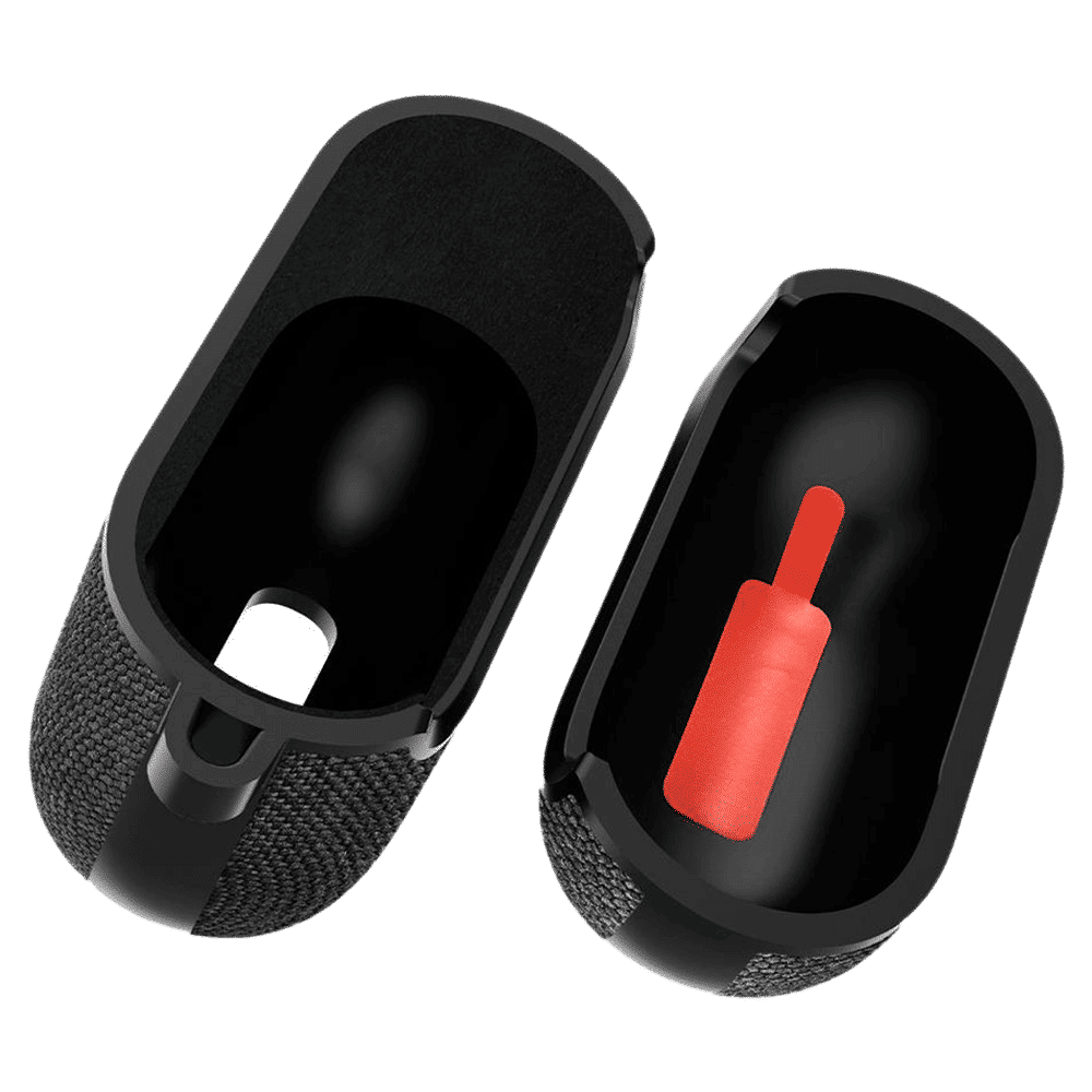 spigen Urban Fit Fabric Full Cover Case For AirPods 3 (Dual Tone Design, ASD02111, Black)_11