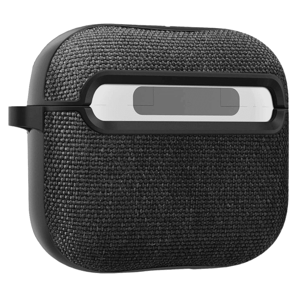 spigen Urban Fit Fabric Full Cover Case For AirPods 3 (Dual Tone Design, ASD02111, Black)_14