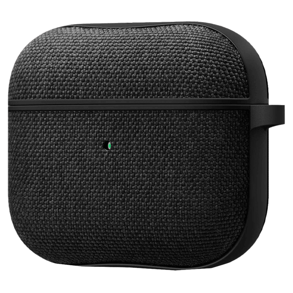 spigen Urban Fit Fabric Full Cover Case For AirPods 3 (Dual Tone Design, ASD02111, Black)_16