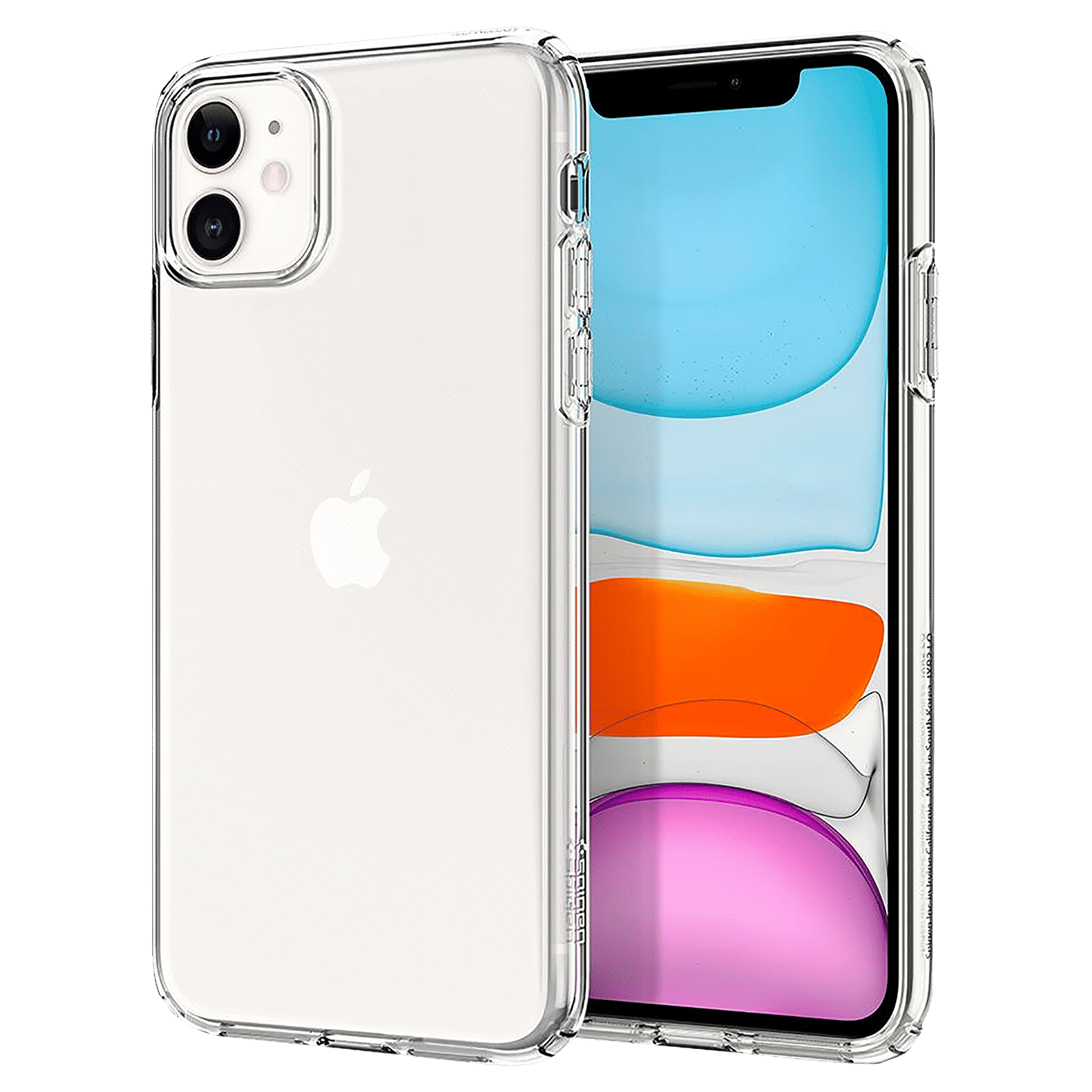 spigen Liquid Crystal Soft TPU Back Cover for Apple iPhone 11 (Wireless Charging Compatible, Crystal Clear) spigen Liquid Crystal Soft TPU Back Cover for Apple iPhone 11 (Wireless Charging Compatible, Crystal Clear)_1