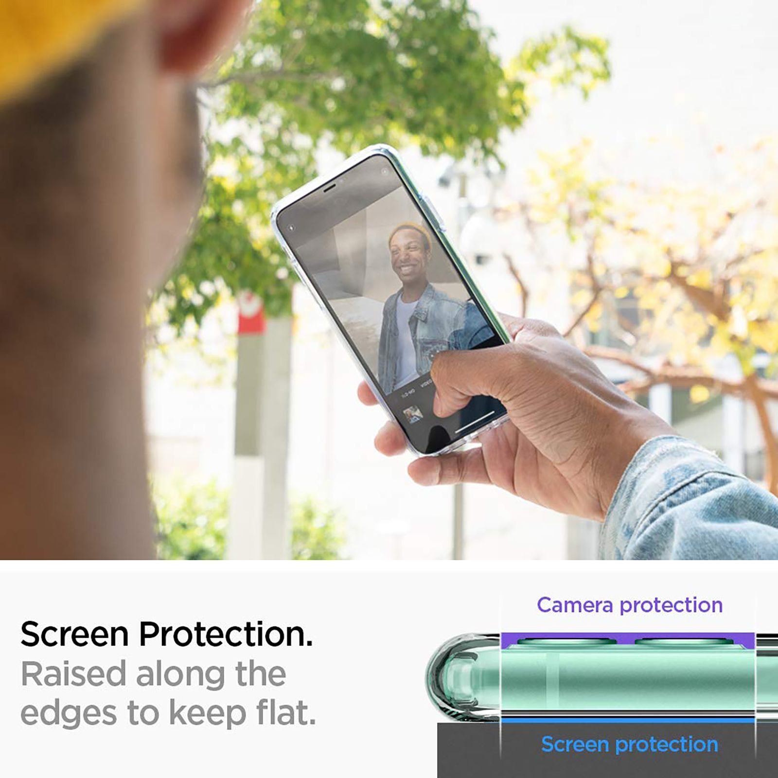 spigen Liquid Crystal Soft TPU Back Cover for Apple iPhone 11 (Wireless Charging Compatible, Crystal Clear) spigen Liquid Crystal Soft TPU Back Cover for Apple iPhone 11 (Wireless Charging Compatible, Crystal Clear)_10