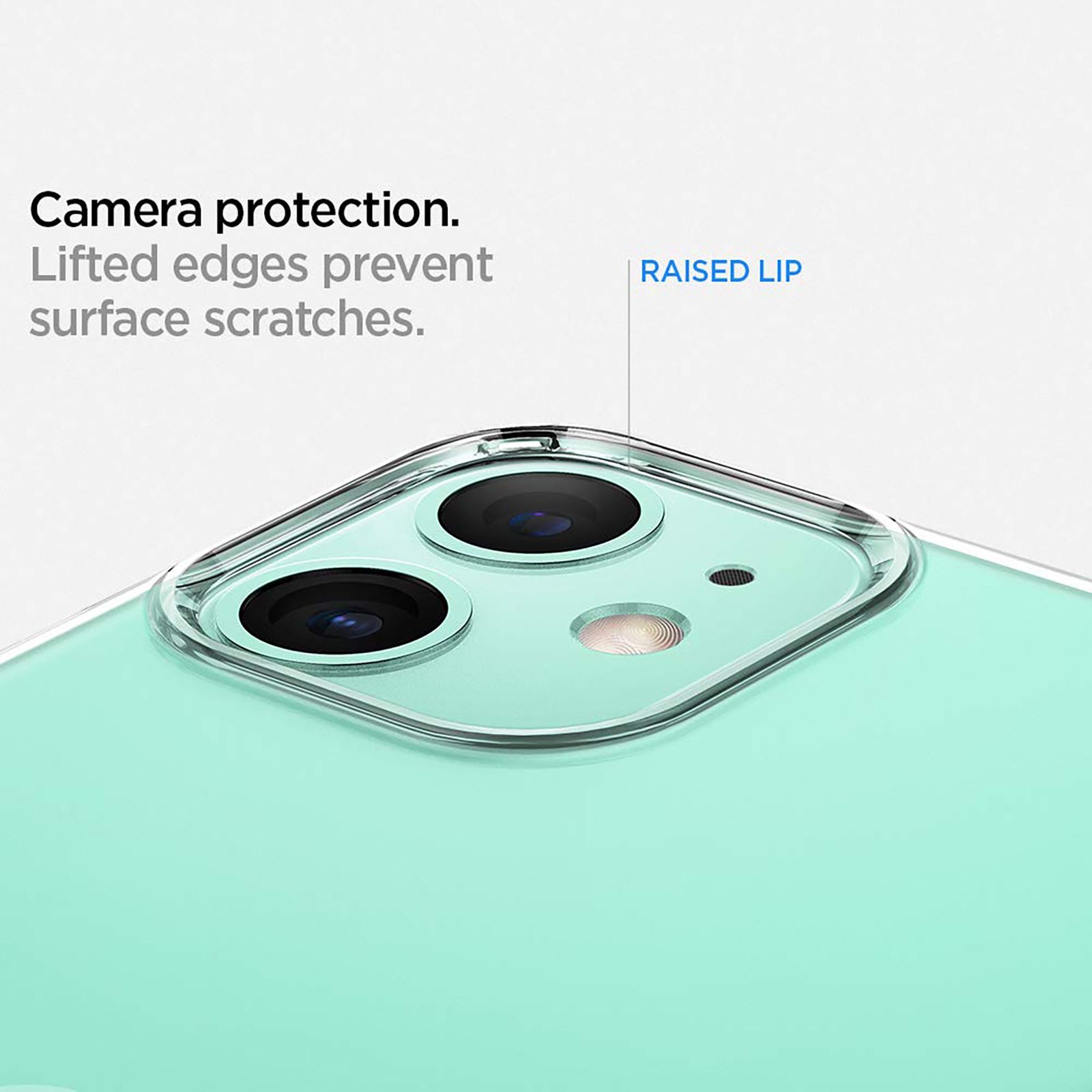 spigen Liquid Crystal Soft TPU Back Cover for Apple iPhone 11 (Wireless Charging Compatible, Crystal Clear) spigen Liquid Crystal Soft TPU Back Cover for Apple iPhone 11 (Wireless Charging Compatible, Crystal Clear)_11