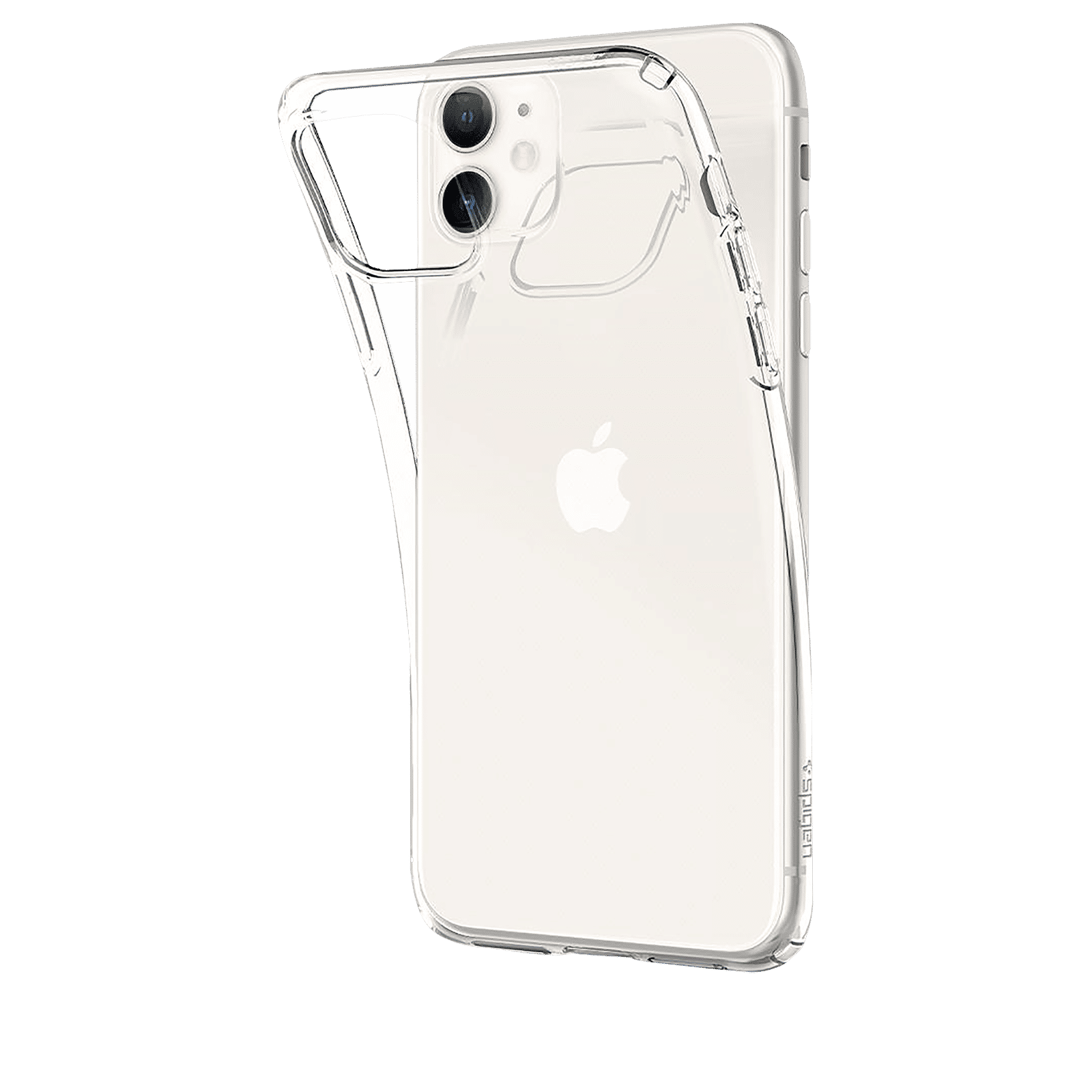 spigen Liquid Crystal Soft TPU Back Cover for Apple iPhone 11 (Wireless Charging Compatible, Crystal Clear) spigen Liquid Crystal Soft TPU Back Cover for Apple iPhone 11 (Wireless Charging Compatible, Crystal Clear)_5