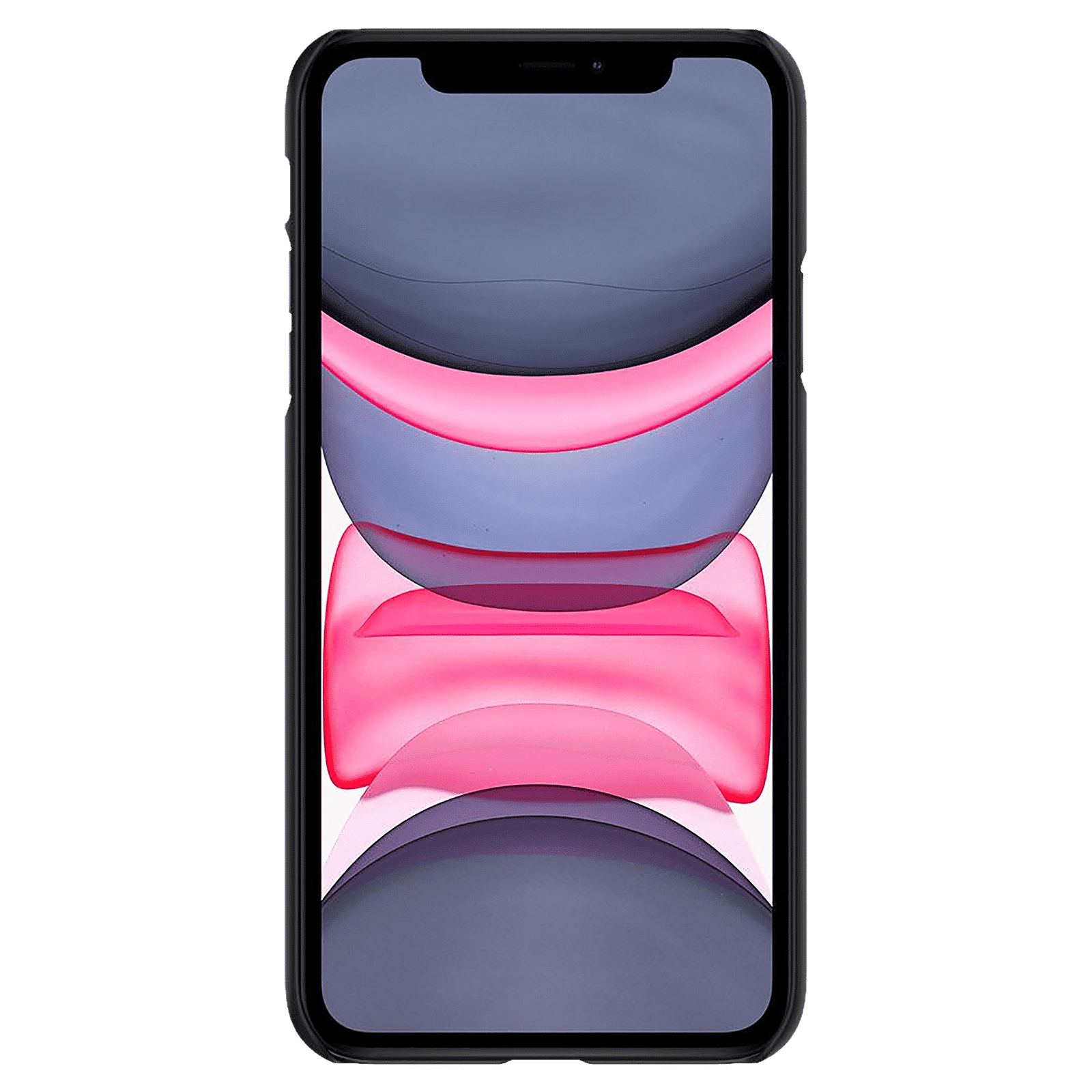 spigen Thin Fit Polycarbonate Back Cover for Apple iPhone 11 (Wireless Charging Compatible, Black)_3