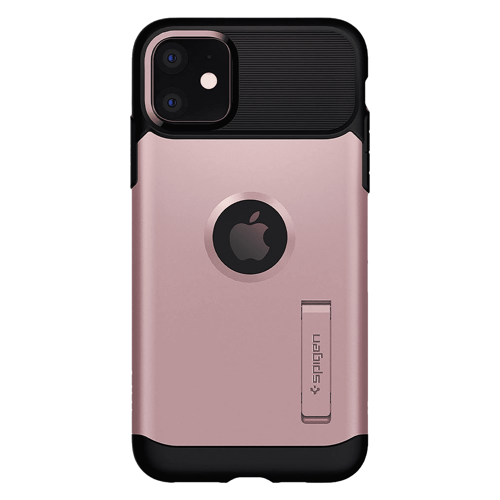 spigen Slim Armor TPU Back Cover for Apple iPhone 11 (Wireless Charging Compatible, Rose Gold)_3