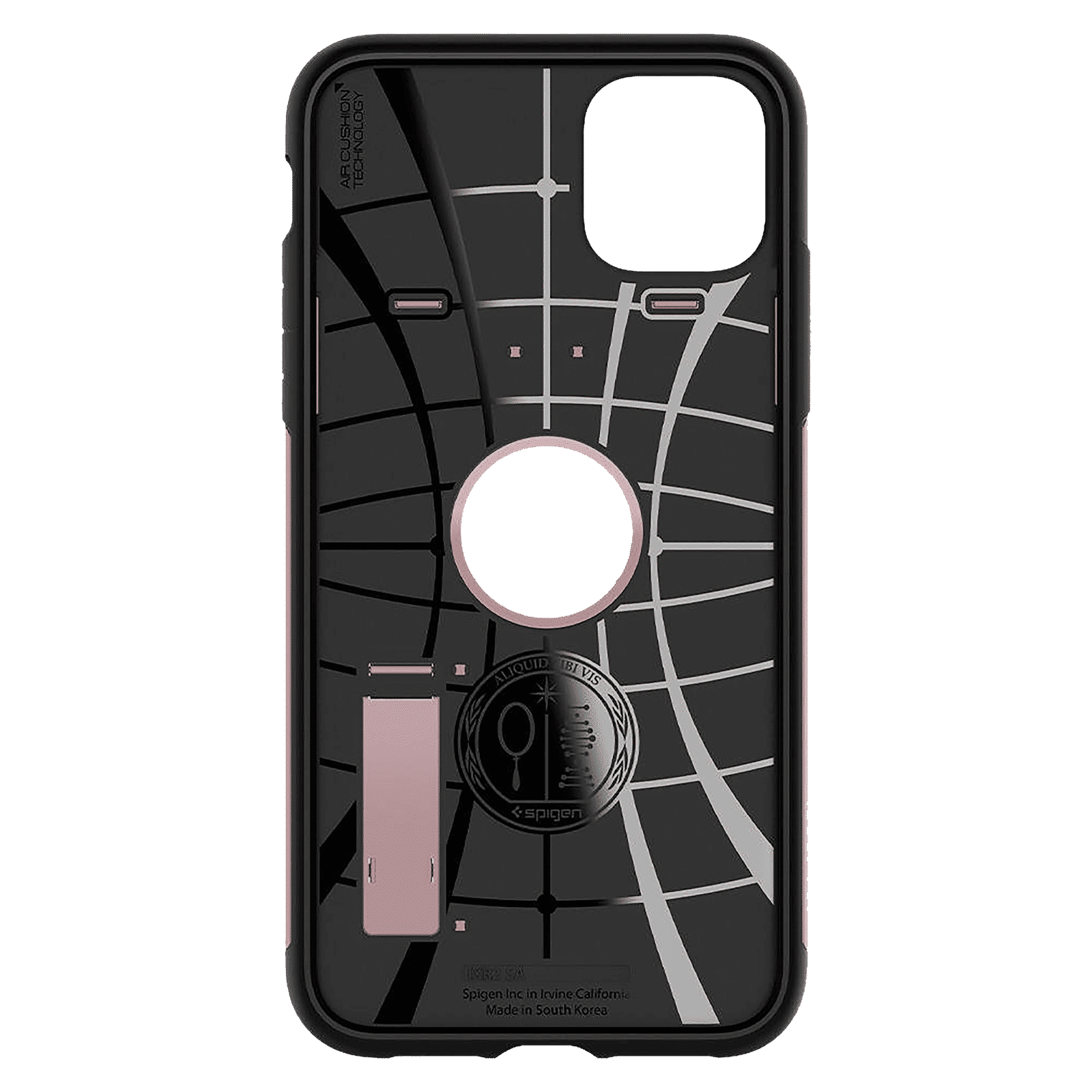 spigen Slim Armor TPU Back Cover for Apple iPhone 11 (Wireless Charging Compatible, Rose Gold)_4