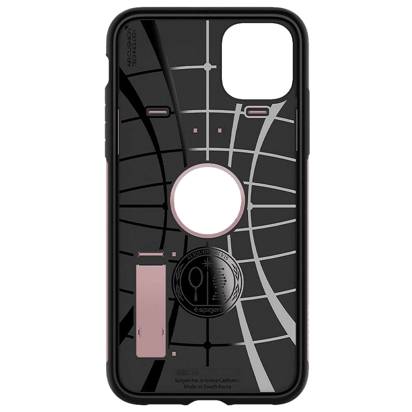 spigen Slim Armor TPU Back Cover for Apple iPhone 11 (Wireless Charging Compatible, Rose Gold)_5