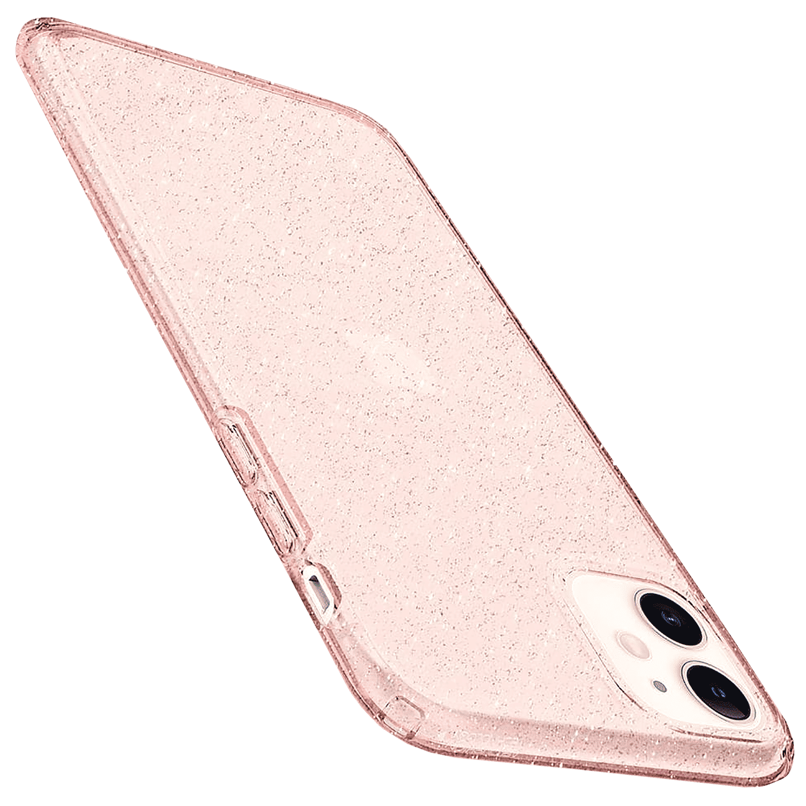 spigen Liquid Crystal Glitter TPU Back Cover for Apple iPhone 11 (Wireless Charging Compatible, Rose Quartz)_8