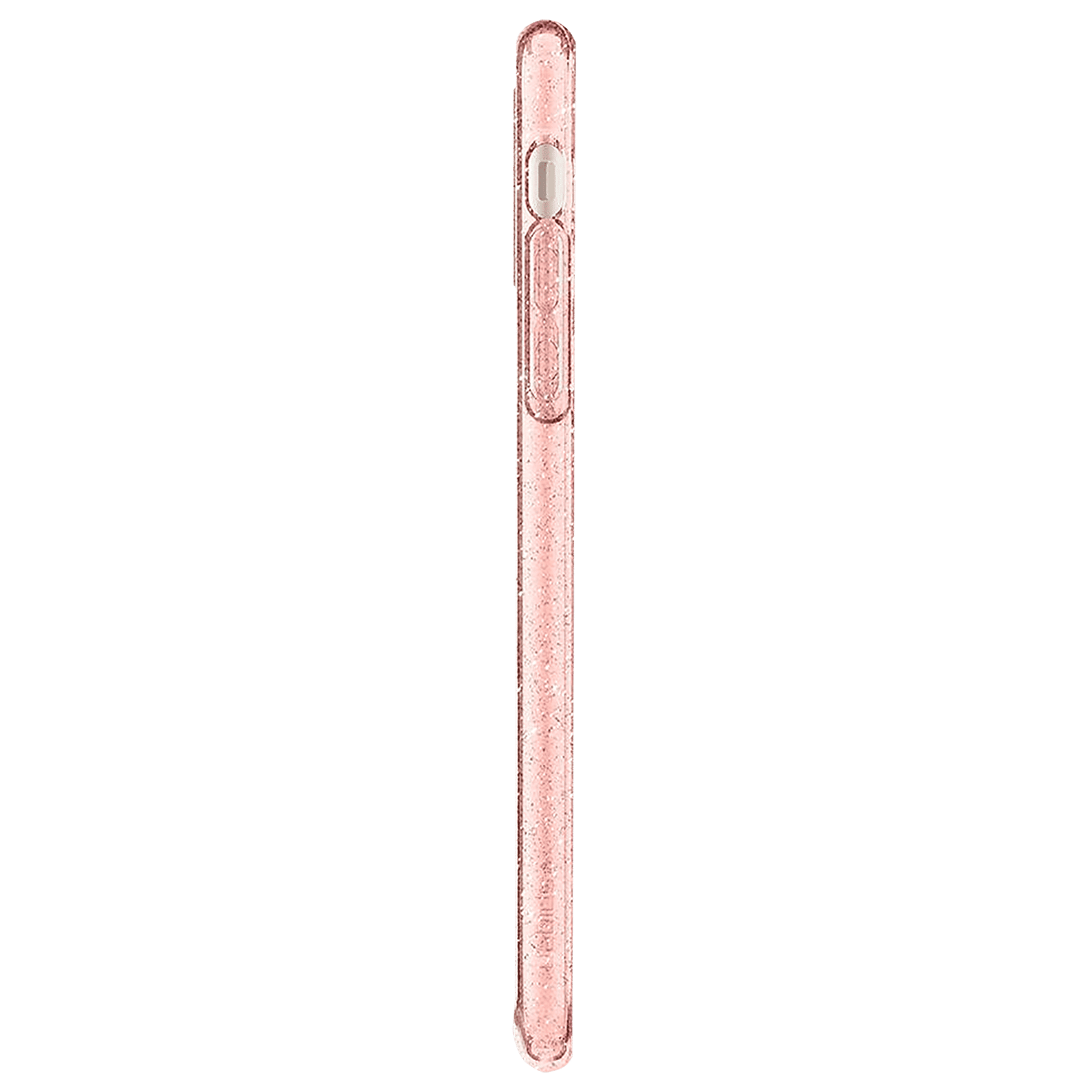 spigen Liquid Crystal Glitter TPU Back Cover for Apple iPhone 11 (Wireless Charging Compatible, Rose Quartz)_5