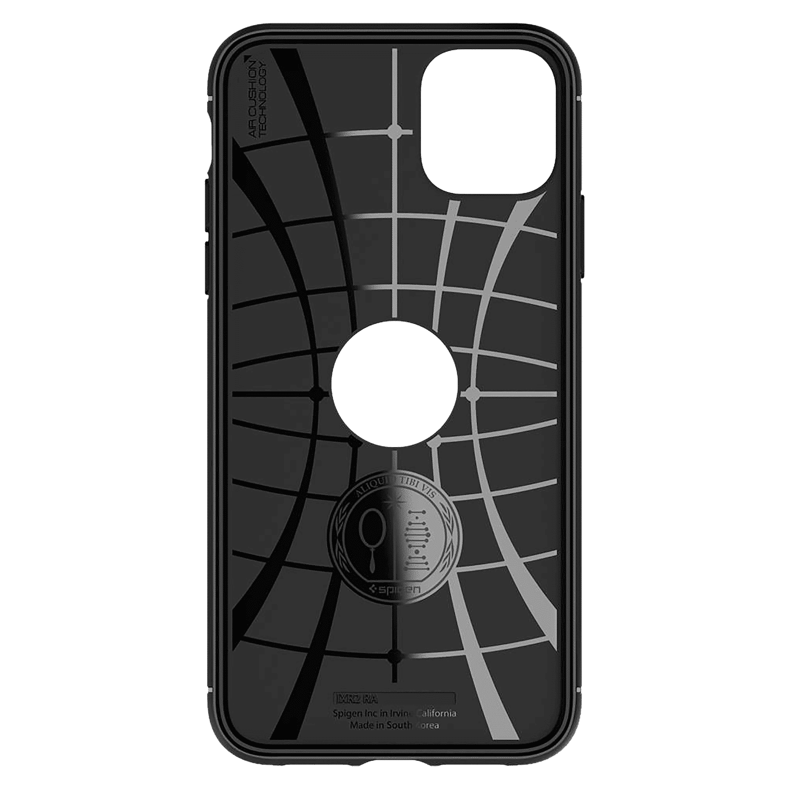 spigen Rugged Armor TPU Back Cover for Apple iPhone 11 (Air Cushion Technology, Matte Black) spigen Rugged Armor TPU Back Cover for Apple iPhone 11 (Air Cushion Technology, Matte Black)_5