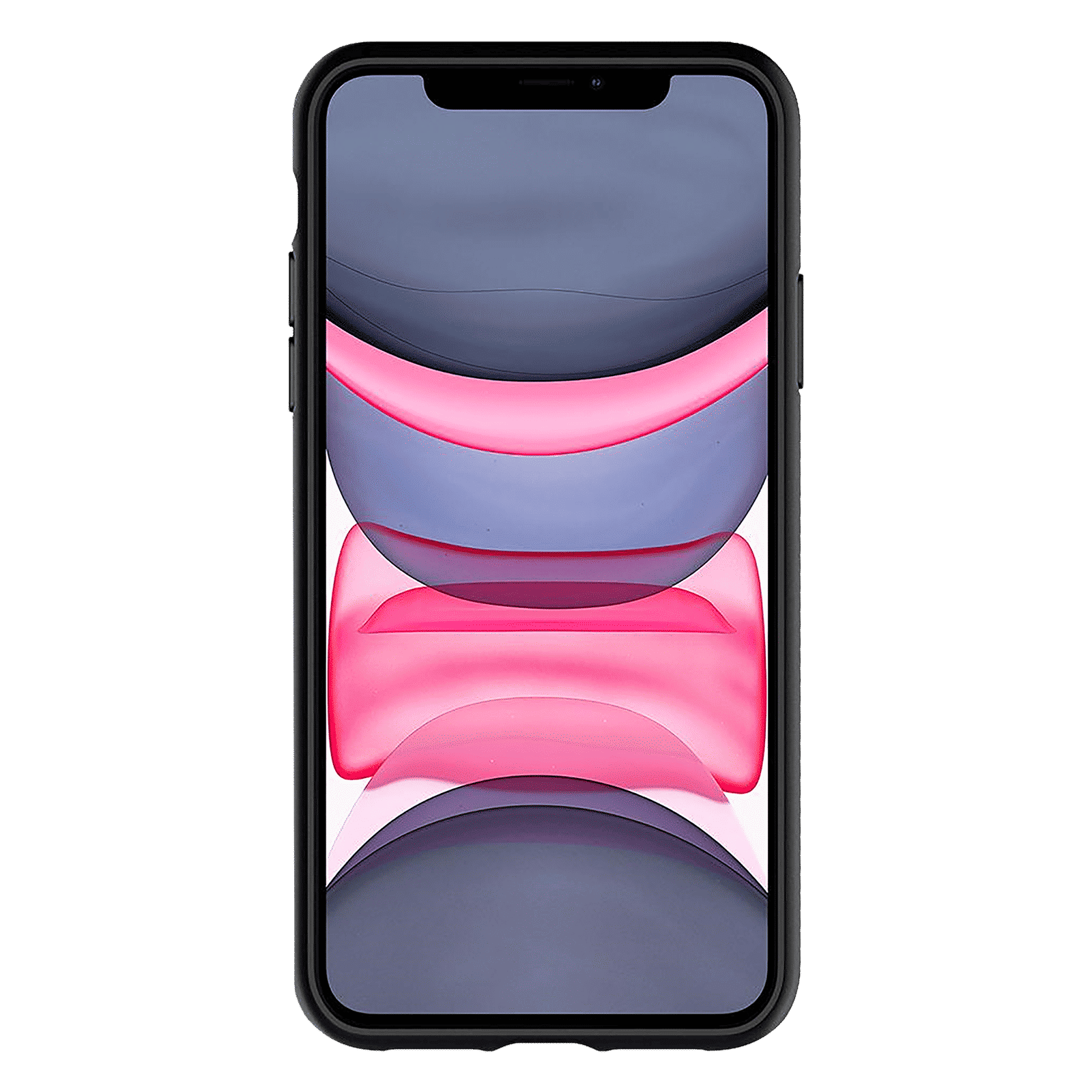 spigen Liquid Air TPU Back Cover for Apple iPhone 11 (Wireless Charging Compatible, Black)_3