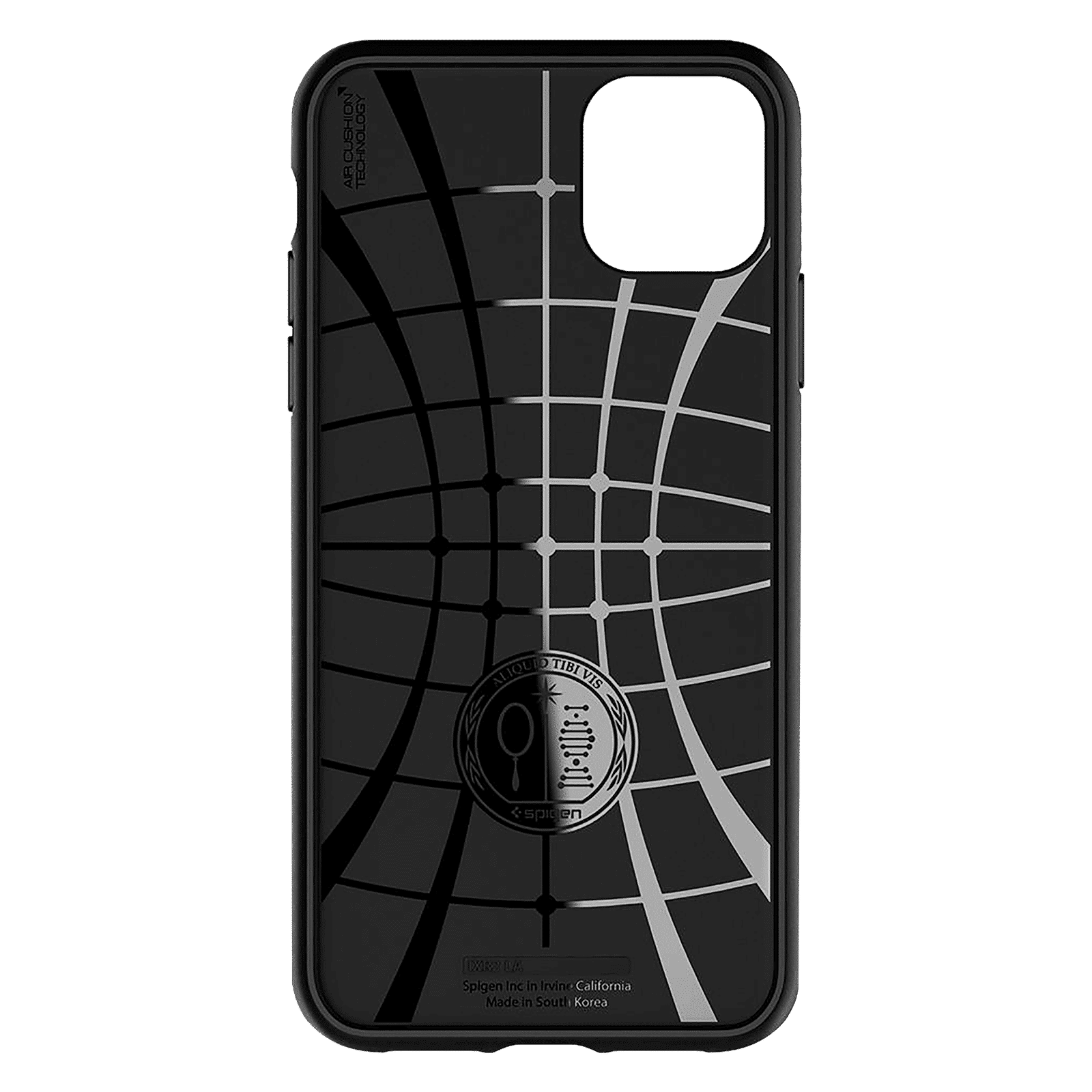 spigen Liquid Air TPU Back Cover for Apple iPhone 11 (Wireless Charging Compatible, Black)_5