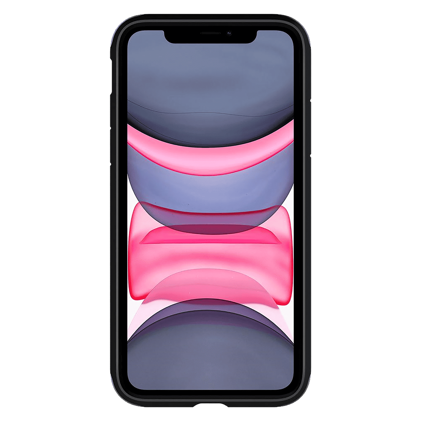 spigen Tough Armor TPU & PC Back Case For iPhone 11 (Air Cushion Technology, 076CS27440, Satin Silver)_3