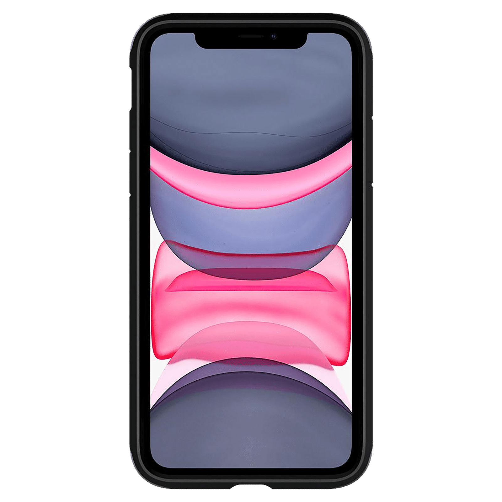 spigen Tough Armor TPU & PC Back Case For iPhone 11 (Air Cushion Technology, 076CS27439, Black)_3