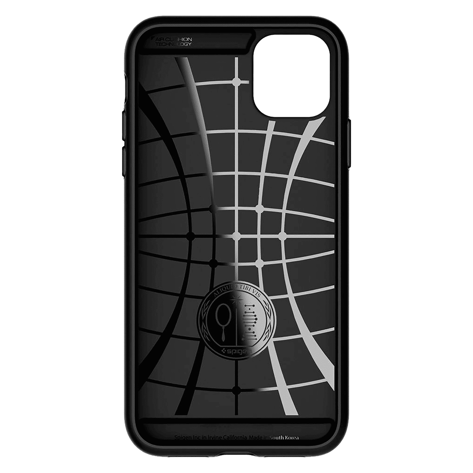 spigen Slim Armor CS TPU & Polycarbonate Back Cover for Apple iPhone 11 (Wireless Charging Compatible, Gunmetal)_5