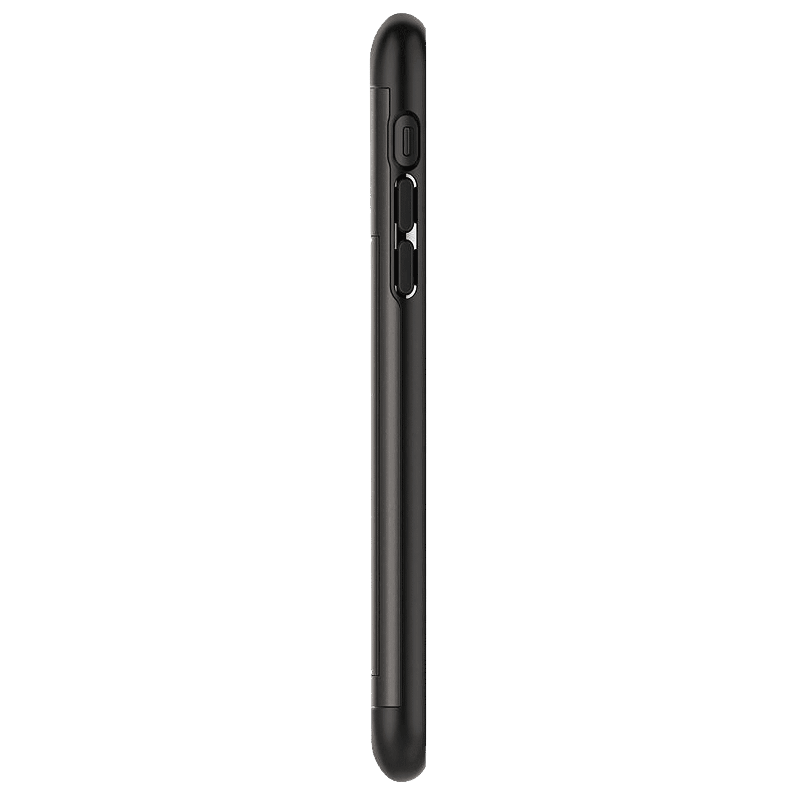 spigen Slim Armor CS TPU & Polycarbonate Back Cover for Apple iPhone 11 (Wireless Charging Compatible, Gunmetal)_6