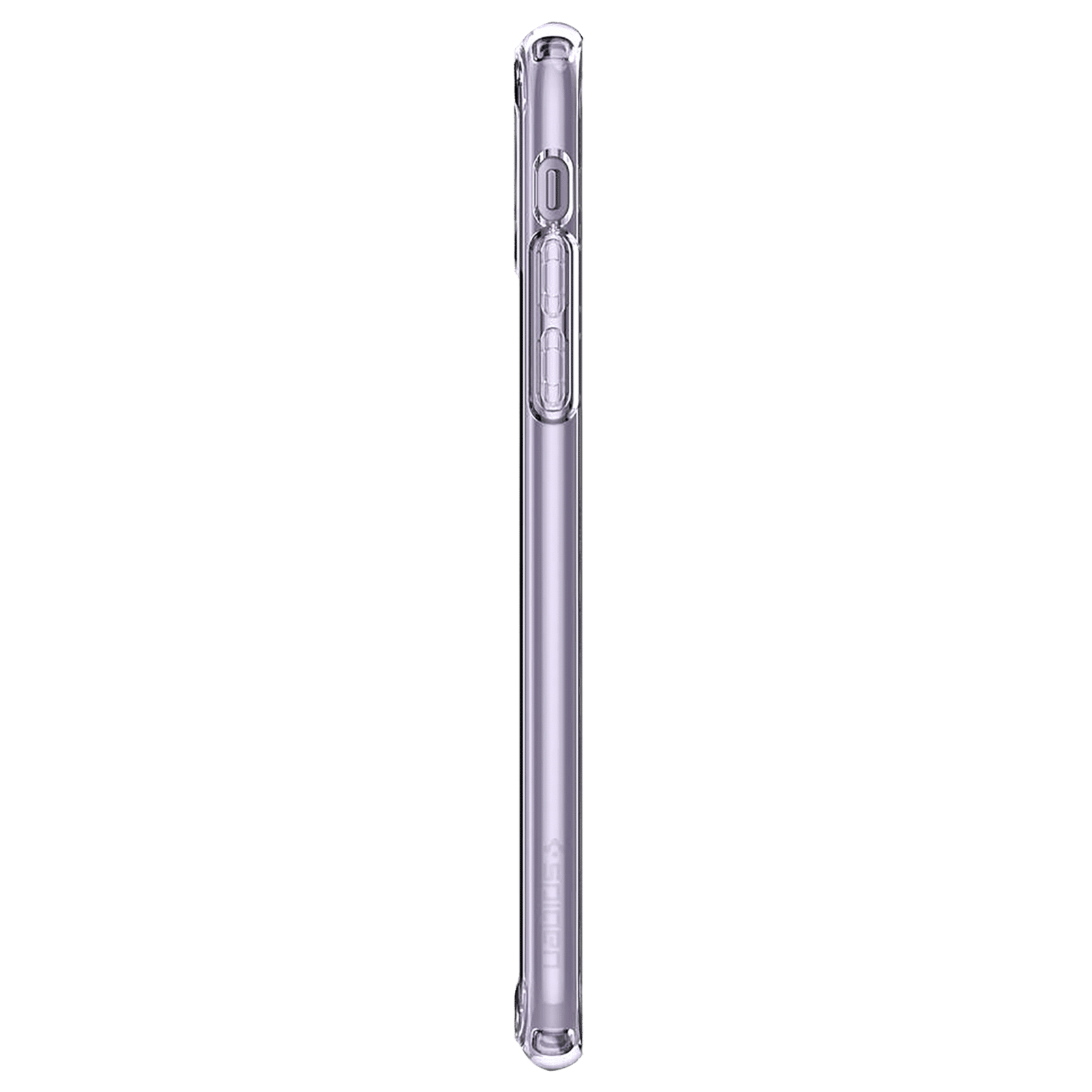 spigen Ultra Hybrid TPU & Polycarbonate Back Cover for Apple iPhone 11 (Air Cushion Technology, Crystal Clear)_5