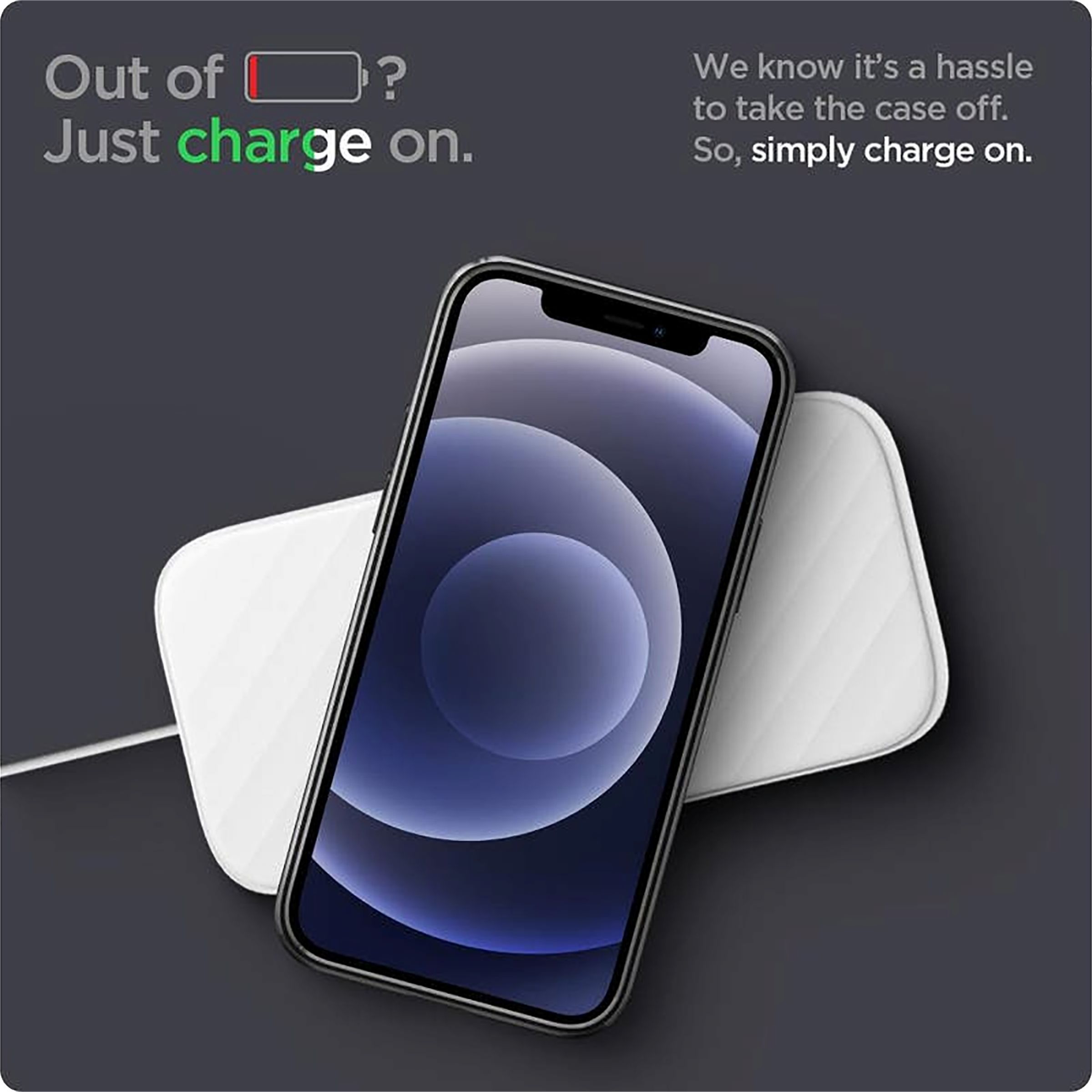 spigen Optik Crystal TPU Back Cover for Apple iPhone 12 (Air Cushion Technology, Chrome Grey)_6