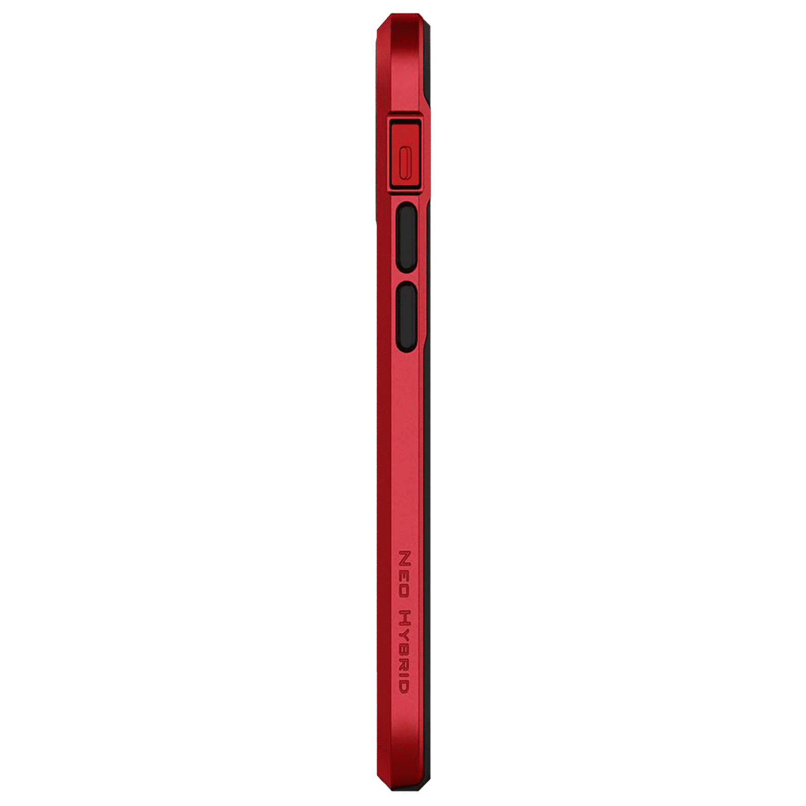 spigen Neo Hybrid TPU & Polycarbonate Back Cover for Apple iPhone 12 Mini (Wireless Charging Compatible, Red)_8