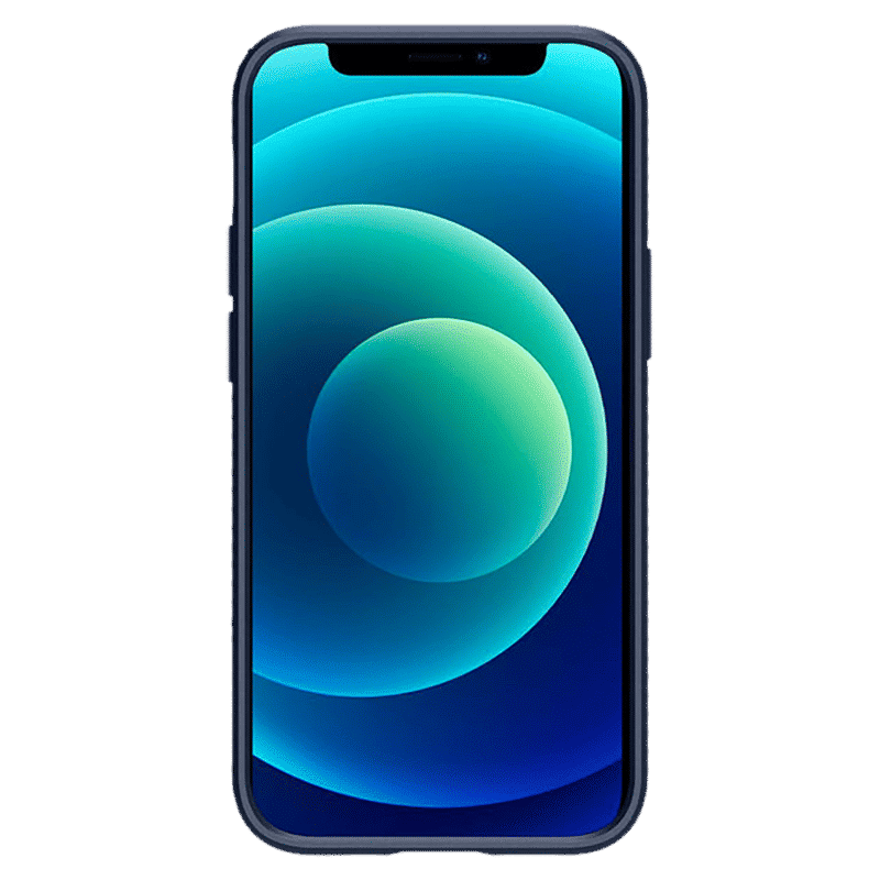 spigen Liquid Air TPU Back Cover for Apple iPhone 12 Mini (Supports Wireless Charging, Navy Blue)_6