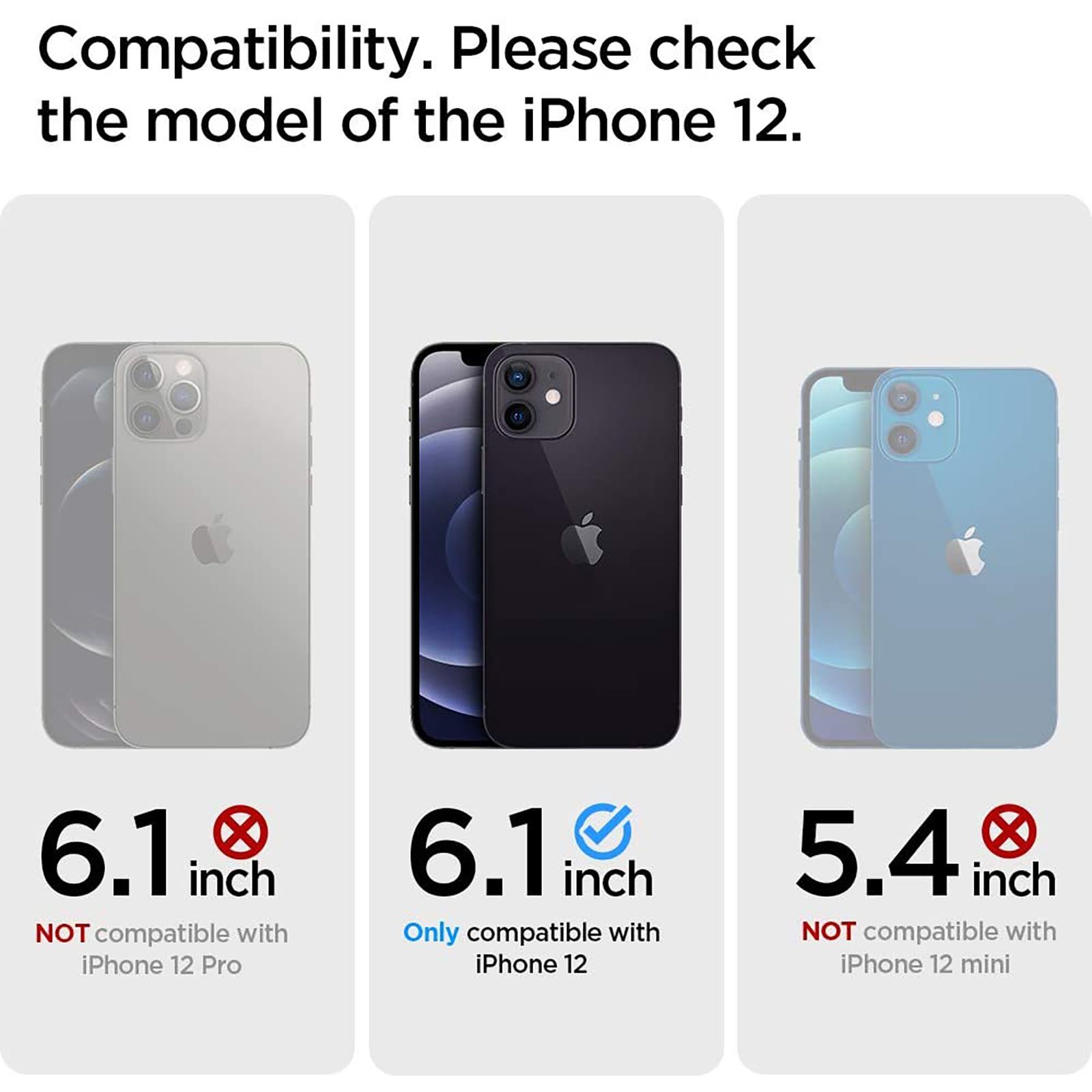 spigen Optik Crystal TPU Back Cover for Apple iPhone 12 Mini (Wireless Charging Compatible, Chrome Silver)_5