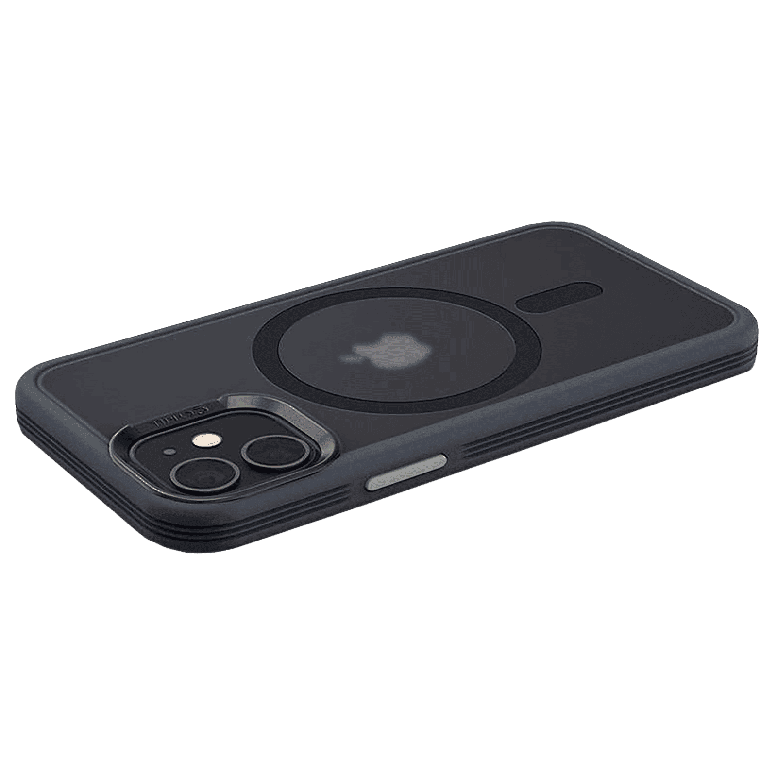 spigen TPU Back Cover for Apple iPhone 12 Mini (Wireless Charging Compatible, Graphite)_9