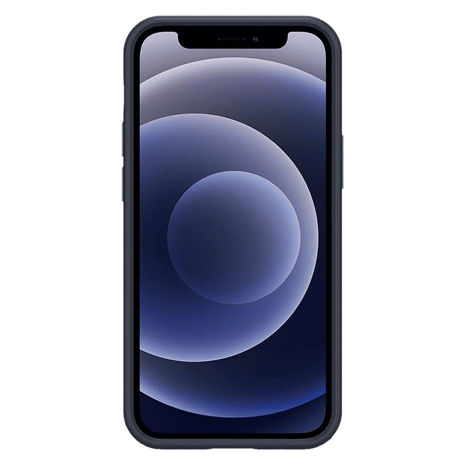 spigen TPU Back Cover for Apple iPhone 12 Mini (Wireless Charging Compatible, Graphite)_3