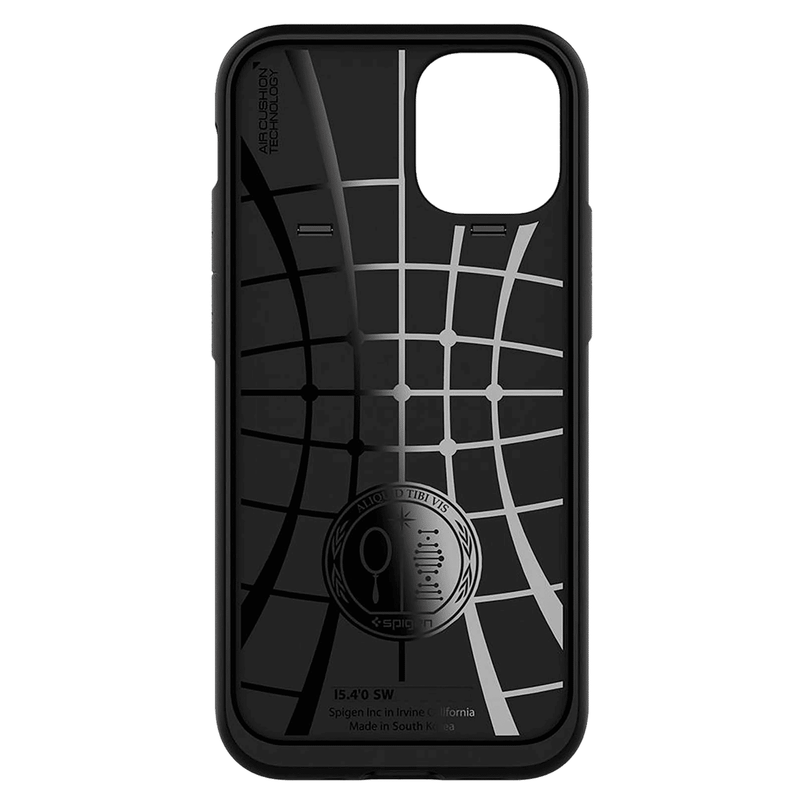 spigen Slim Armor Wallet TPU & Polycarbonate Back Cover for Apple iPhone 12 Mini (Air Cushion Technology, Gunmetal)_5