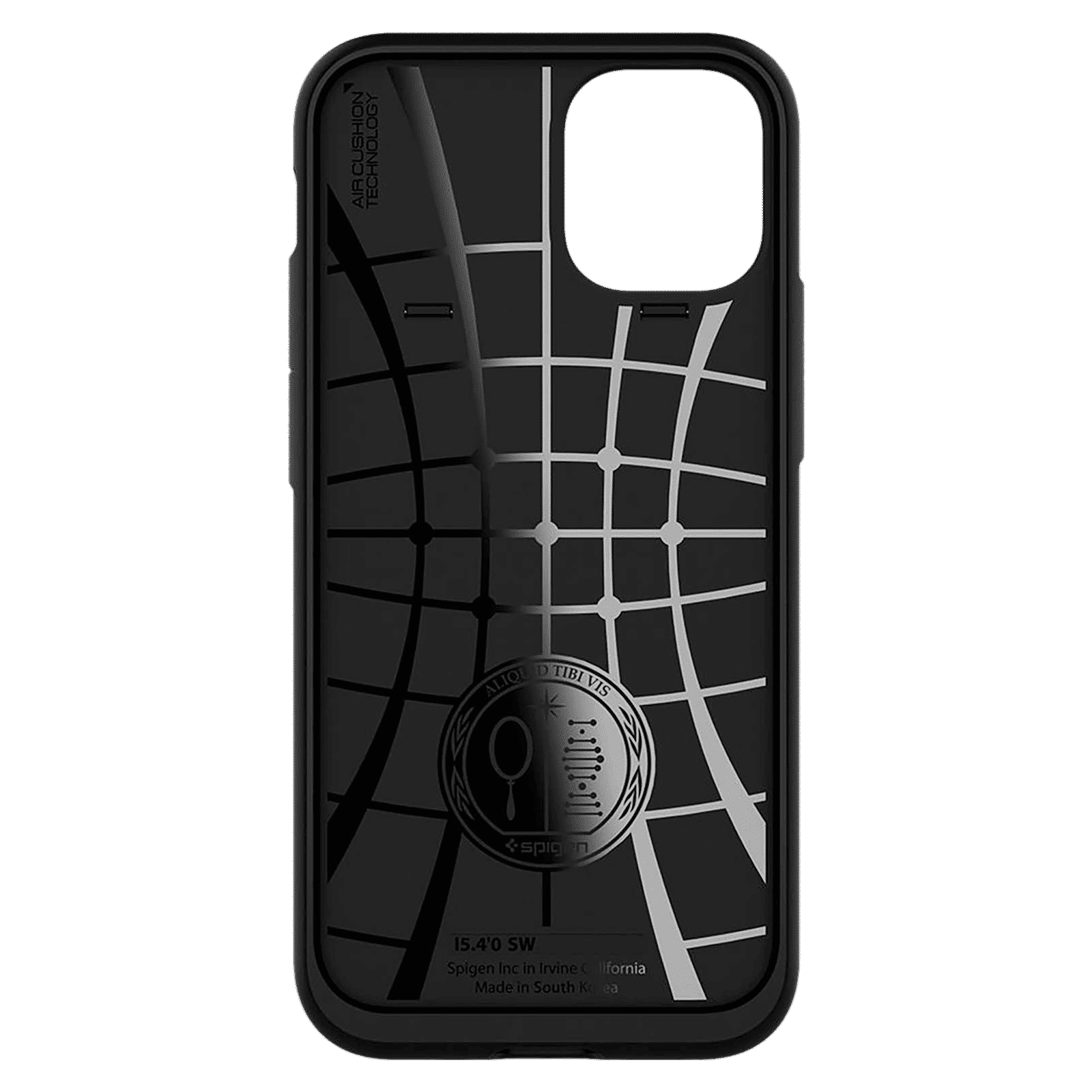 spigen Slim Armor Wallet TPU & Polycarbonate Back Cover for Apple iPhone 12 Mini (Air Cushion Technology, Black)_5