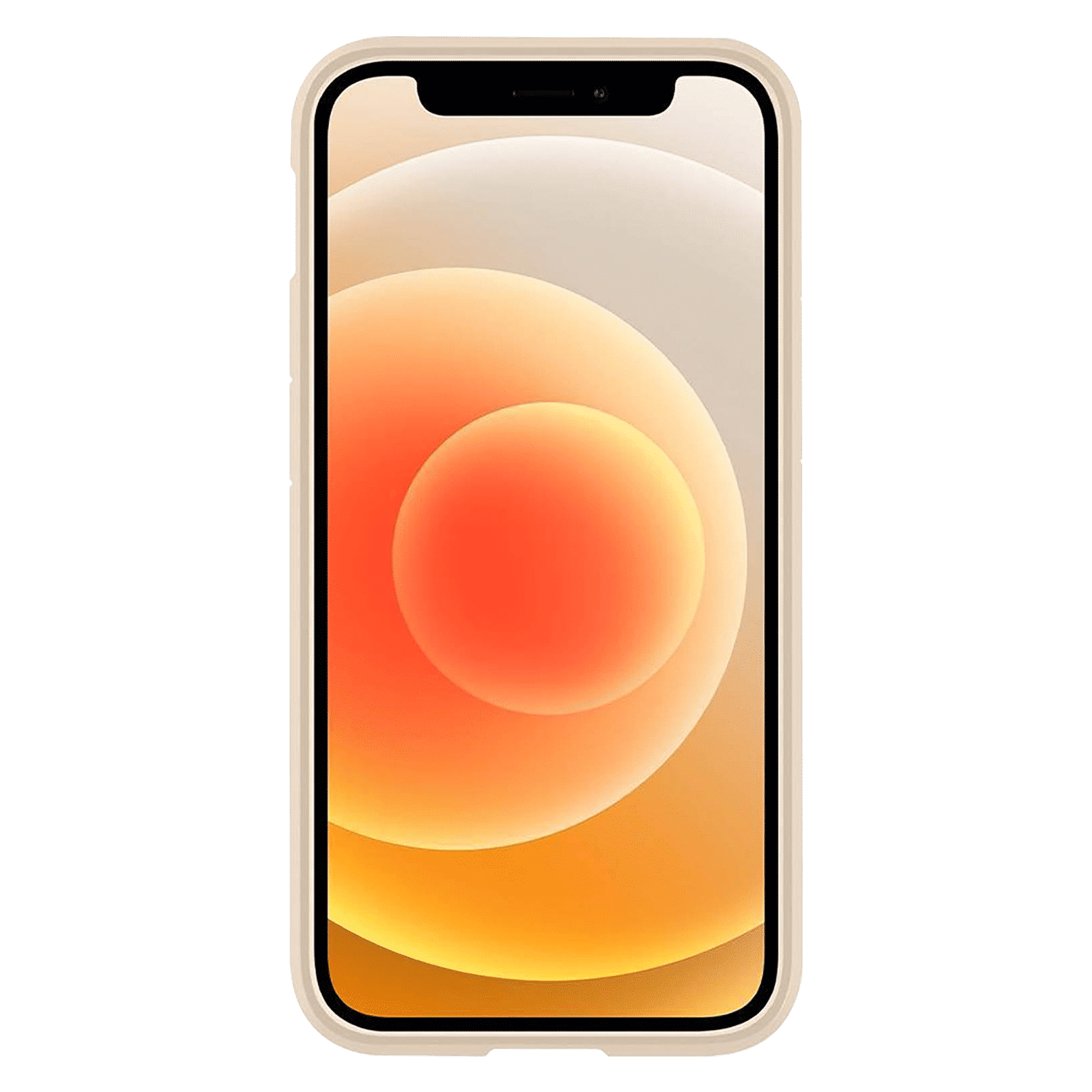 spigen Ultra Hybrid TPU Back Cover for Apple iPhone 12 Mini (Wireless Charging Compatible?, Sand Beige)_2