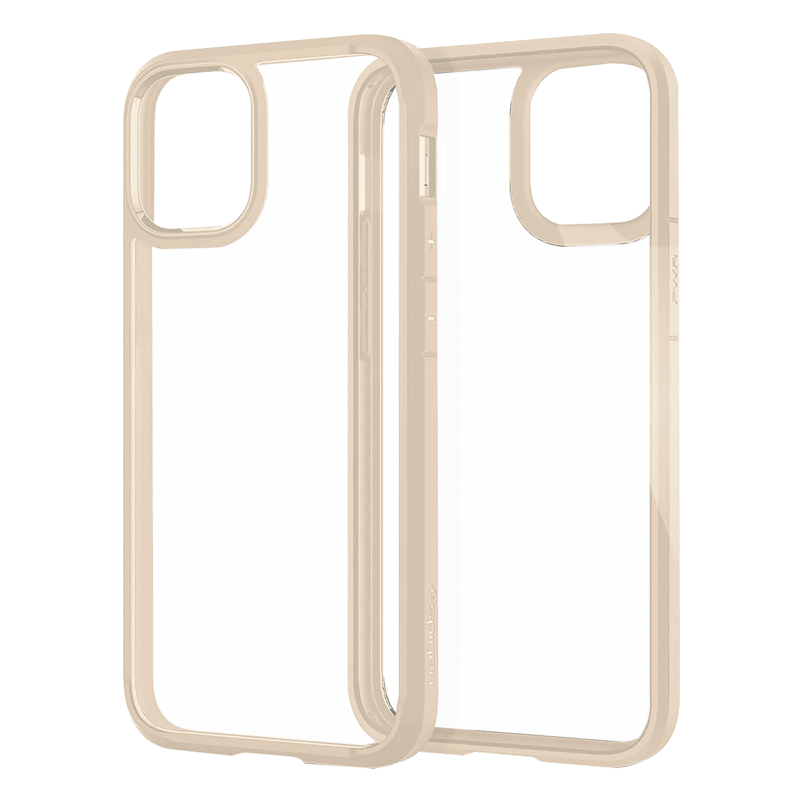 spigen Ultra Hybrid TPU Back Cover for Apple iPhone 12 Mini (Wireless Charging Compatible?, Sand Beige)_4