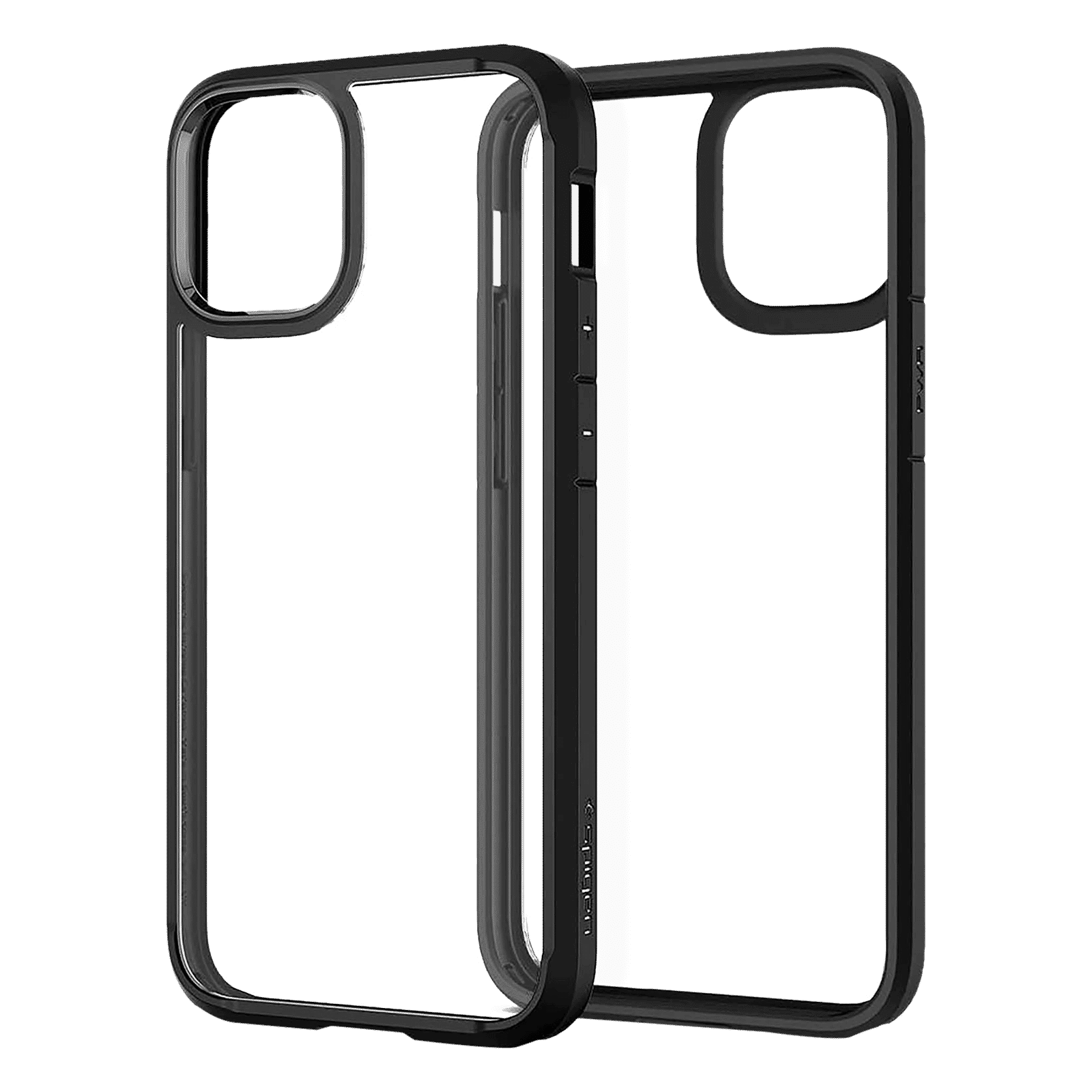 spigen Ultra Hybrid TPU & Polycarbonate Back Cover for Apple iPhone 12 Mini (Air Cushion Technology, Matte Black)_5