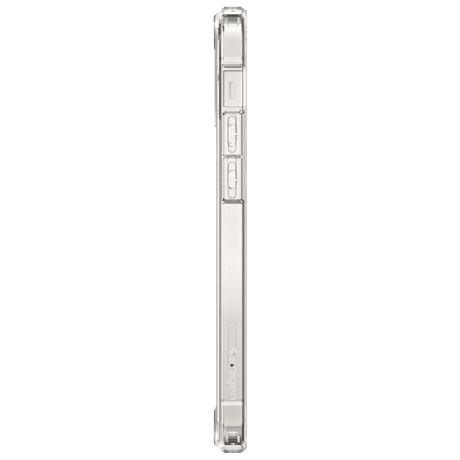 spigen Ultra Hybrid TPU & Polycarbonate Back Cover for Apple iPhone 12 Mini (Air Cushion Technology, Crystal Clear)_6