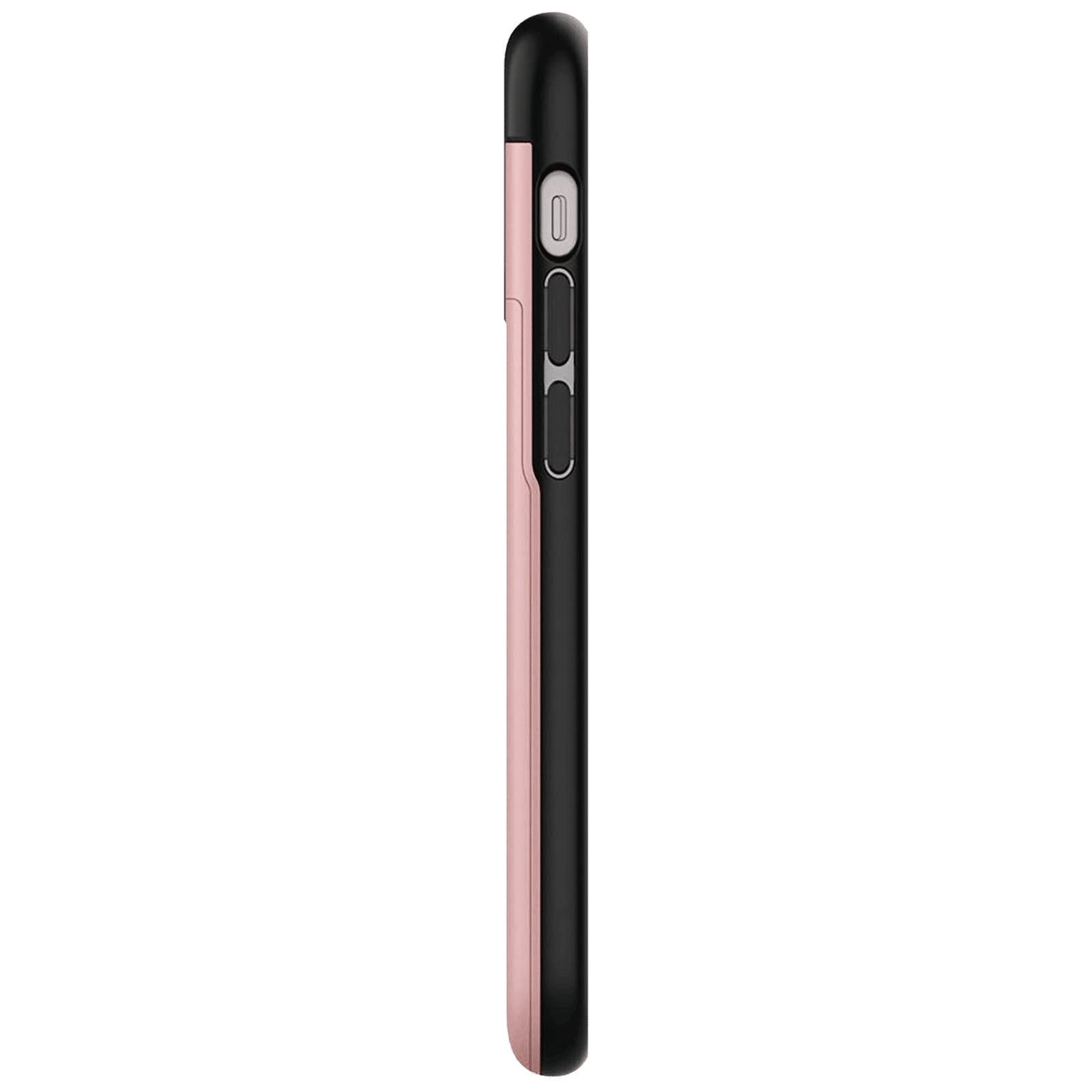 spigen Slim Armor CS Hard & Soft TPU & Polycarbonate Back Cover for Apple iPhone 12 Mini (Air Cushion Technology, Rose Gold)_6