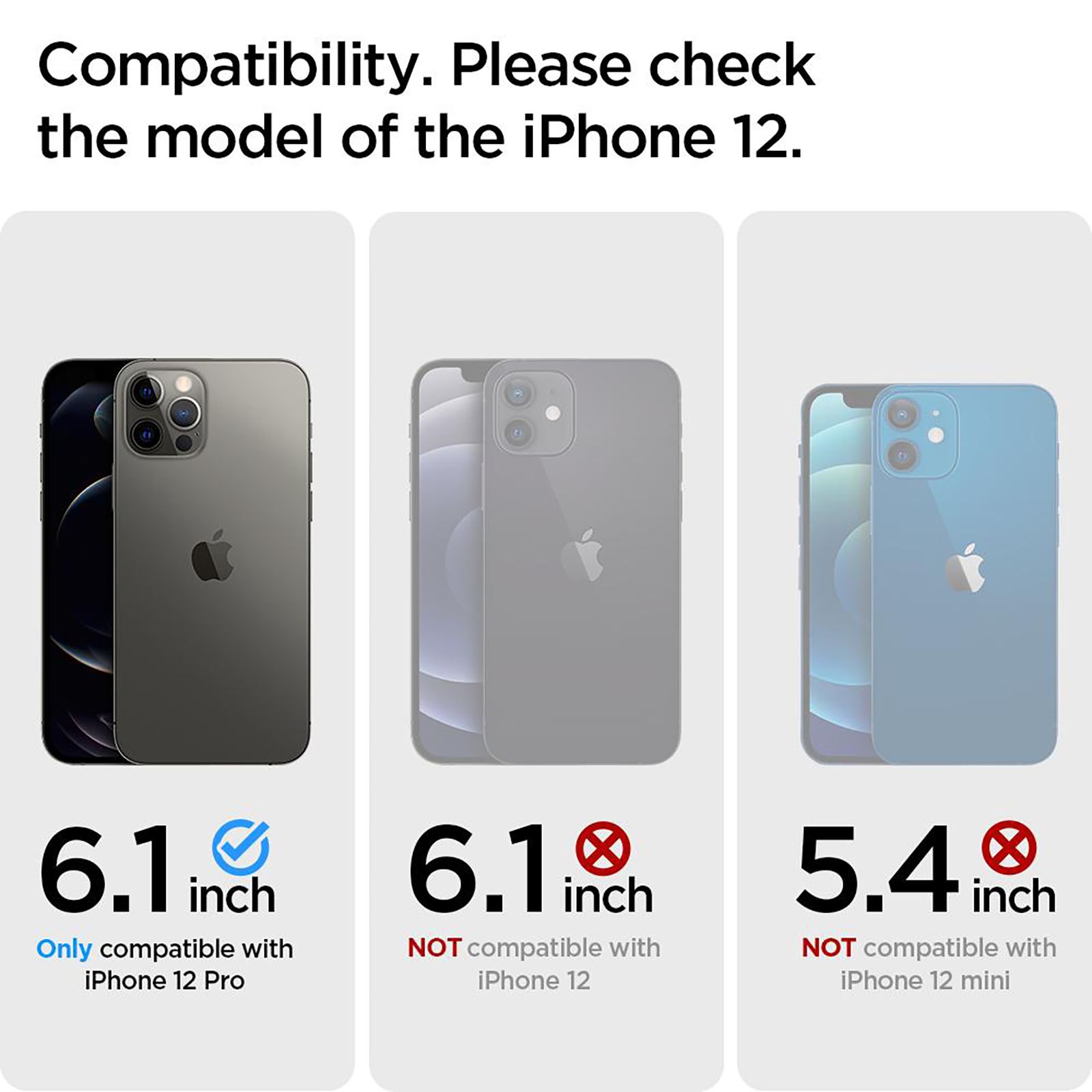 spigen TPU Back Cover for Apple iPhone 12 Pro (Air Cushion Technology, Chrome Pacific)_4