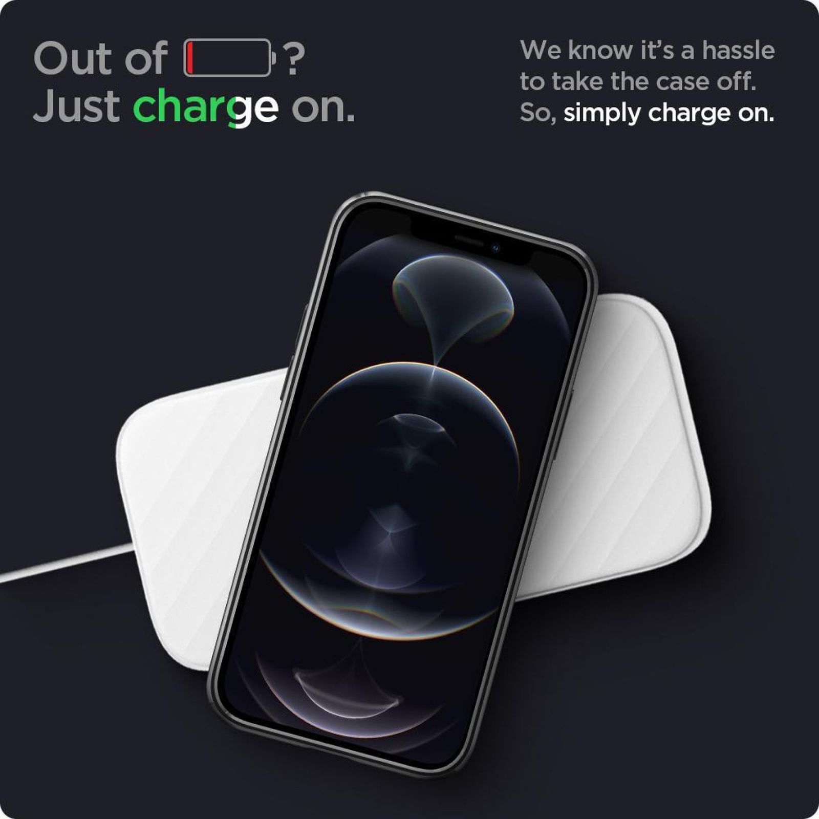 spigen Optik Crystal TPU Back Cover for Apple iPhone 12 Pro (Wireless Charging Compatible, Chrome Grey) spigen Optik Crystal TPU Back Cover for Apple iPhone 12 Pro (Wireless Charging Compatible, Chrome Grey)_4