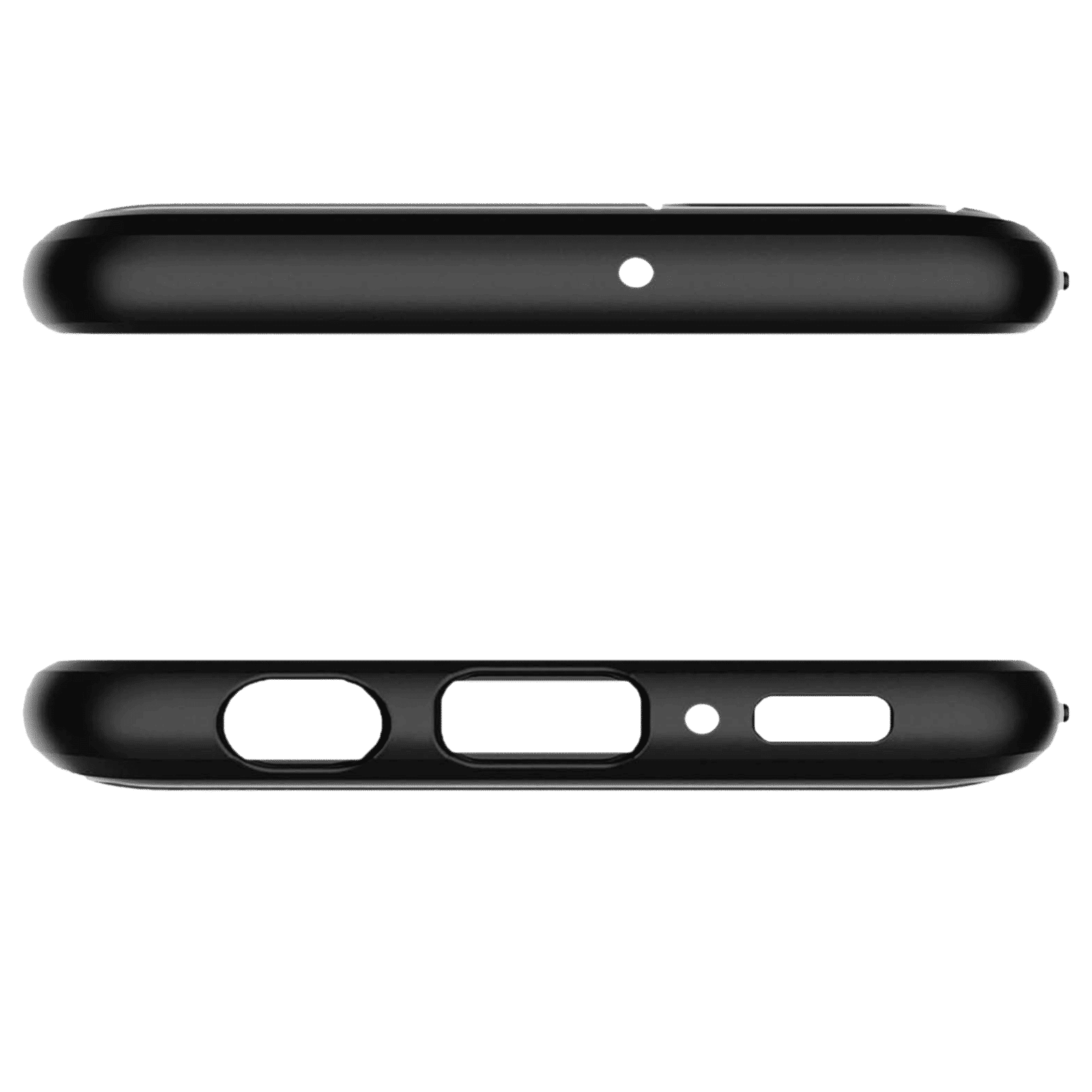 spigen Rugged Armor Soft TPU Back Cover for SAMSUNG Galaxy A31 (Air Cushion Technology, Matte Black)_7